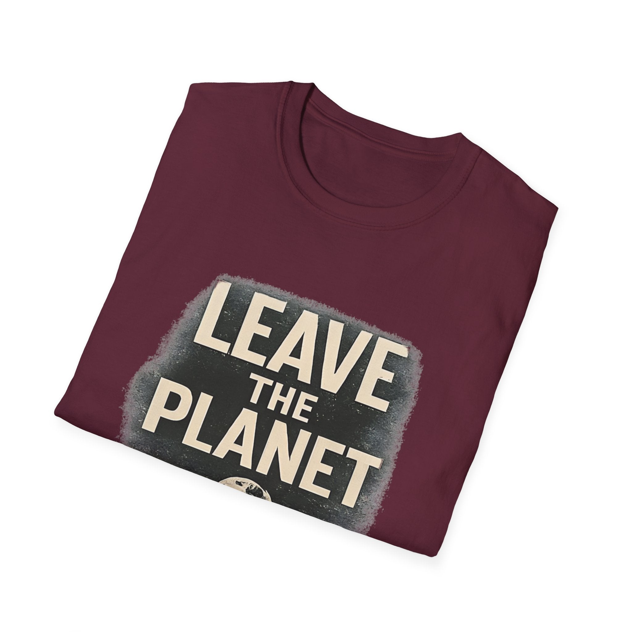 Leave the Planet T‑Shirt – Retro Space Graphic Tee - Creations by Chris and Carlos