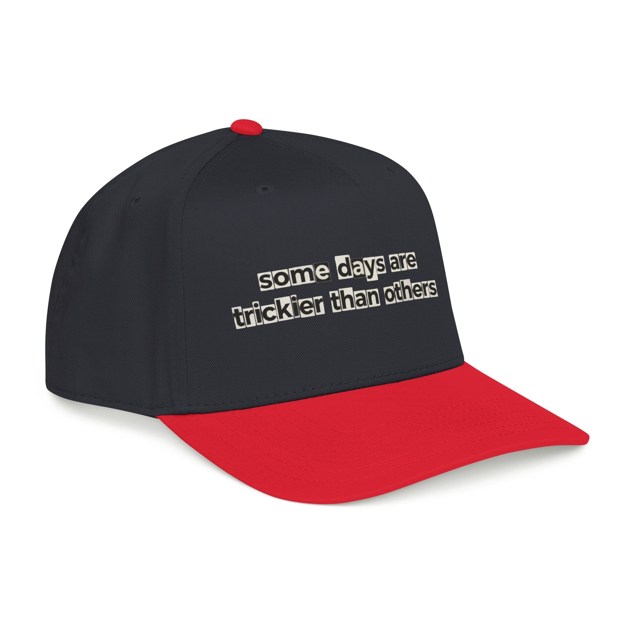 Baseball Cap — "Some Days Are Trickier Than Others" Patch - Creations by Chris and Carlos