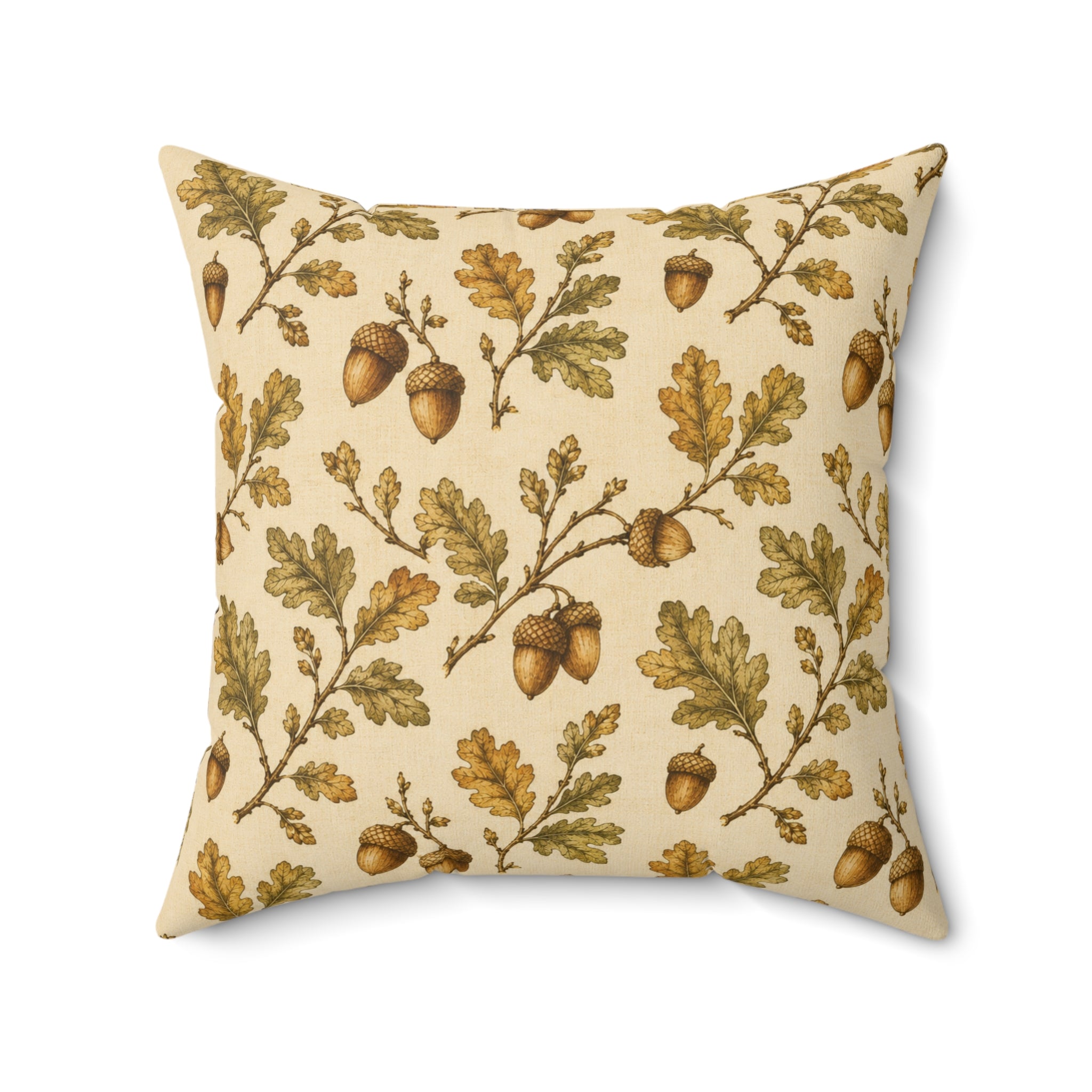 Old Soul Harvest™ Acorn Study Throw Pillow - Throw Pillow from Old Soul Harvest Campfire Circle
