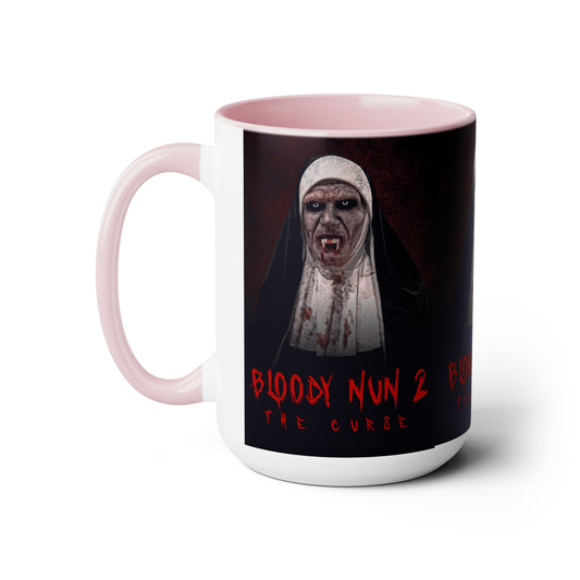 The Nun 2- Two-Tone Coffee Mugs, 15oz - Creations by Chris and Carlos