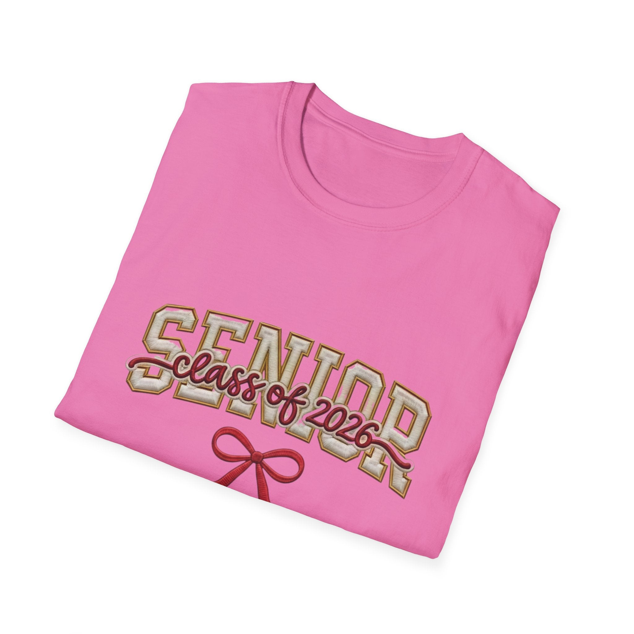 Senior Class of 2026 T-Shirt — Graduation Senior Tee with Ribbon - Creations by Chris and Carlos