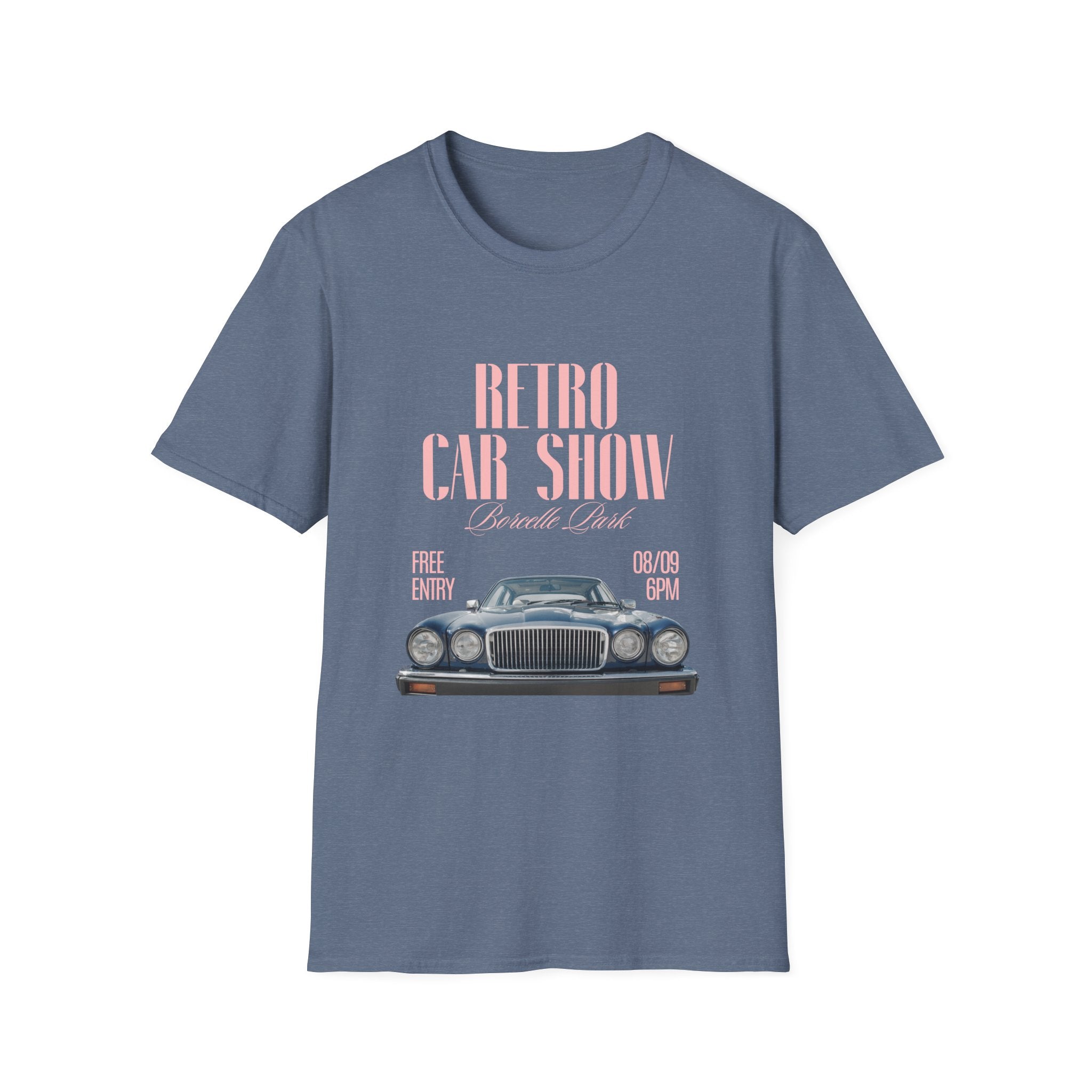 Retro Car Show T-Shirt — Vintage Classic Car Event Tee - Creations by Chris and Carlos