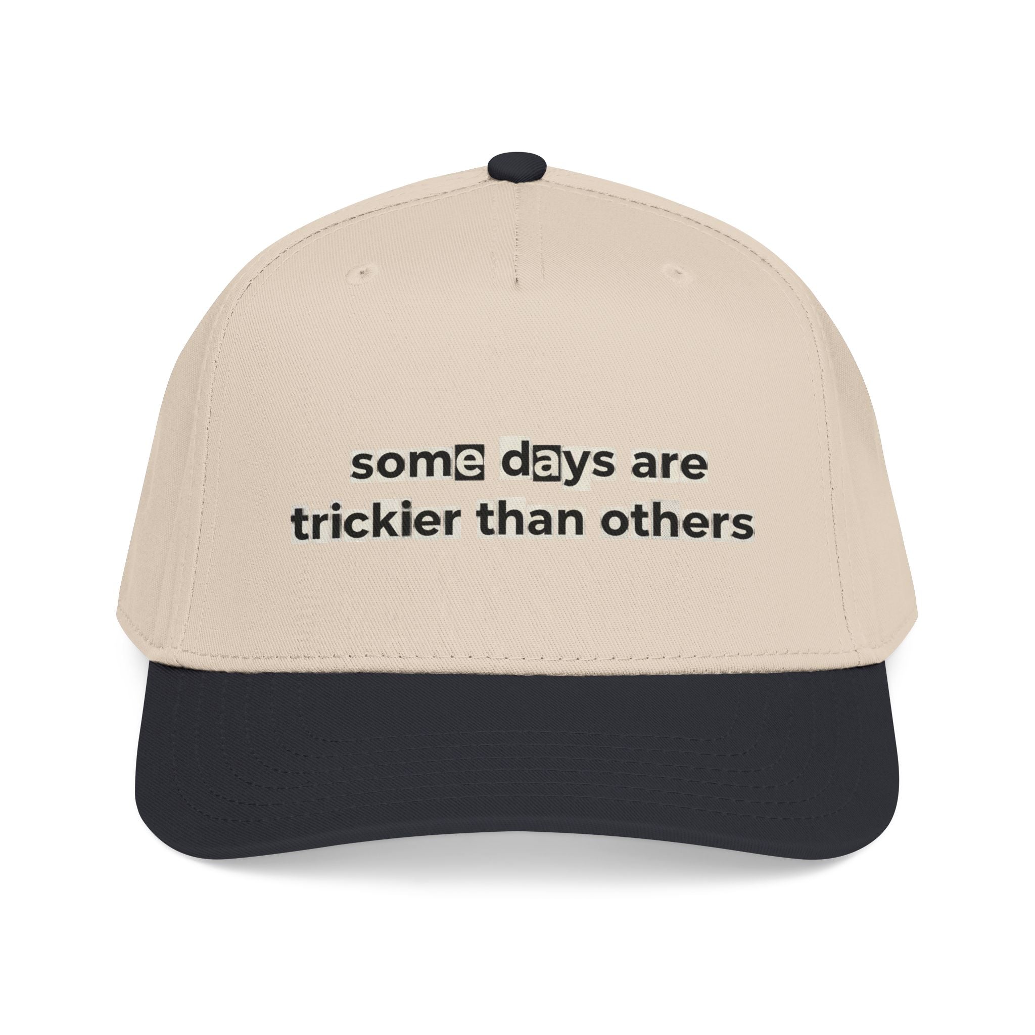 Baseball Cap — "Some Days Are Trickier Than Others" Patch - Creations by Chris and Carlos