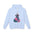 Watercolor Evening Gown Hoodie — Elegant Fashion Illustration Sweatshirt - Creations by Chris and Carlos