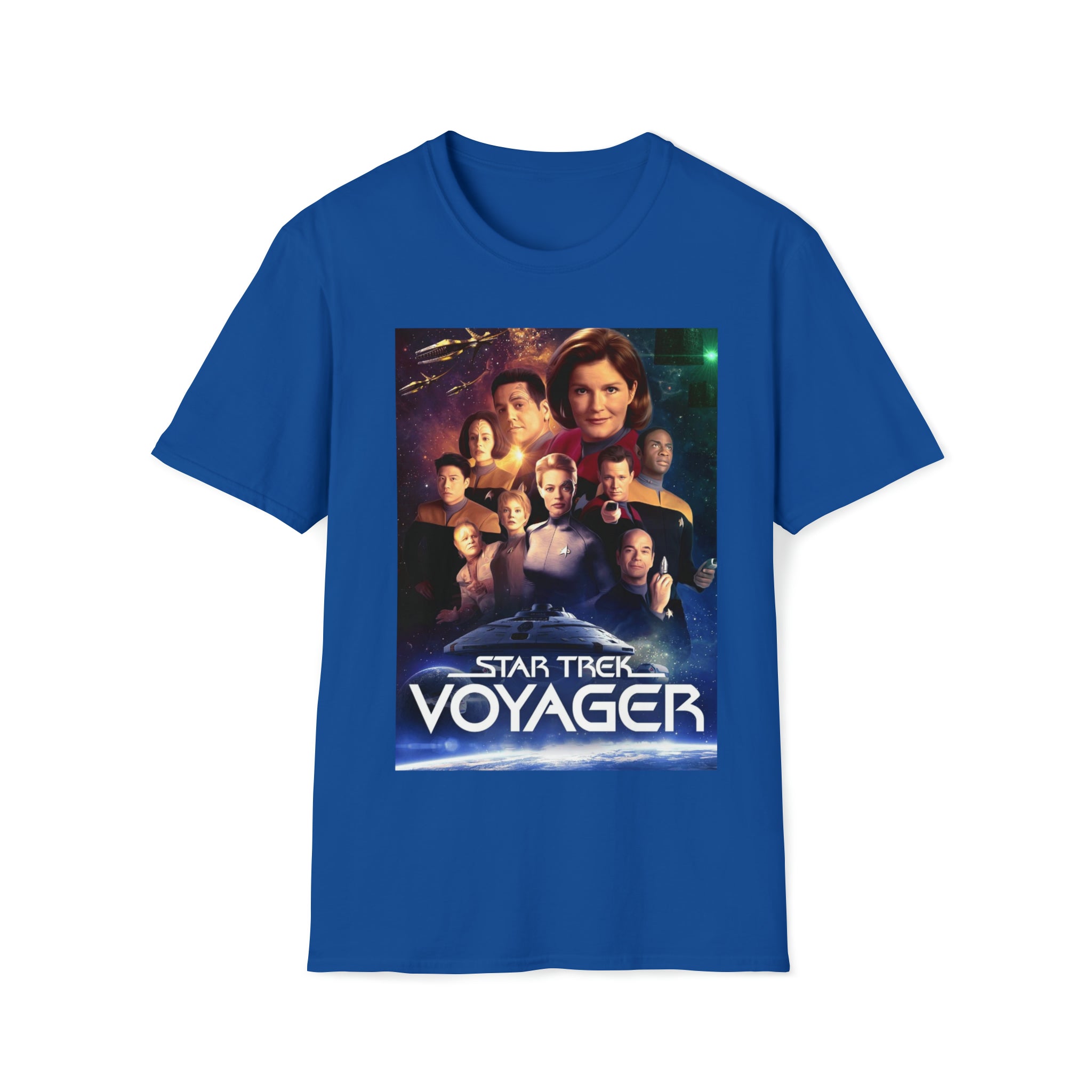 Star Trek Voyager- Unisex Softstyle T-Shirt - Creations by Chris and Carlos