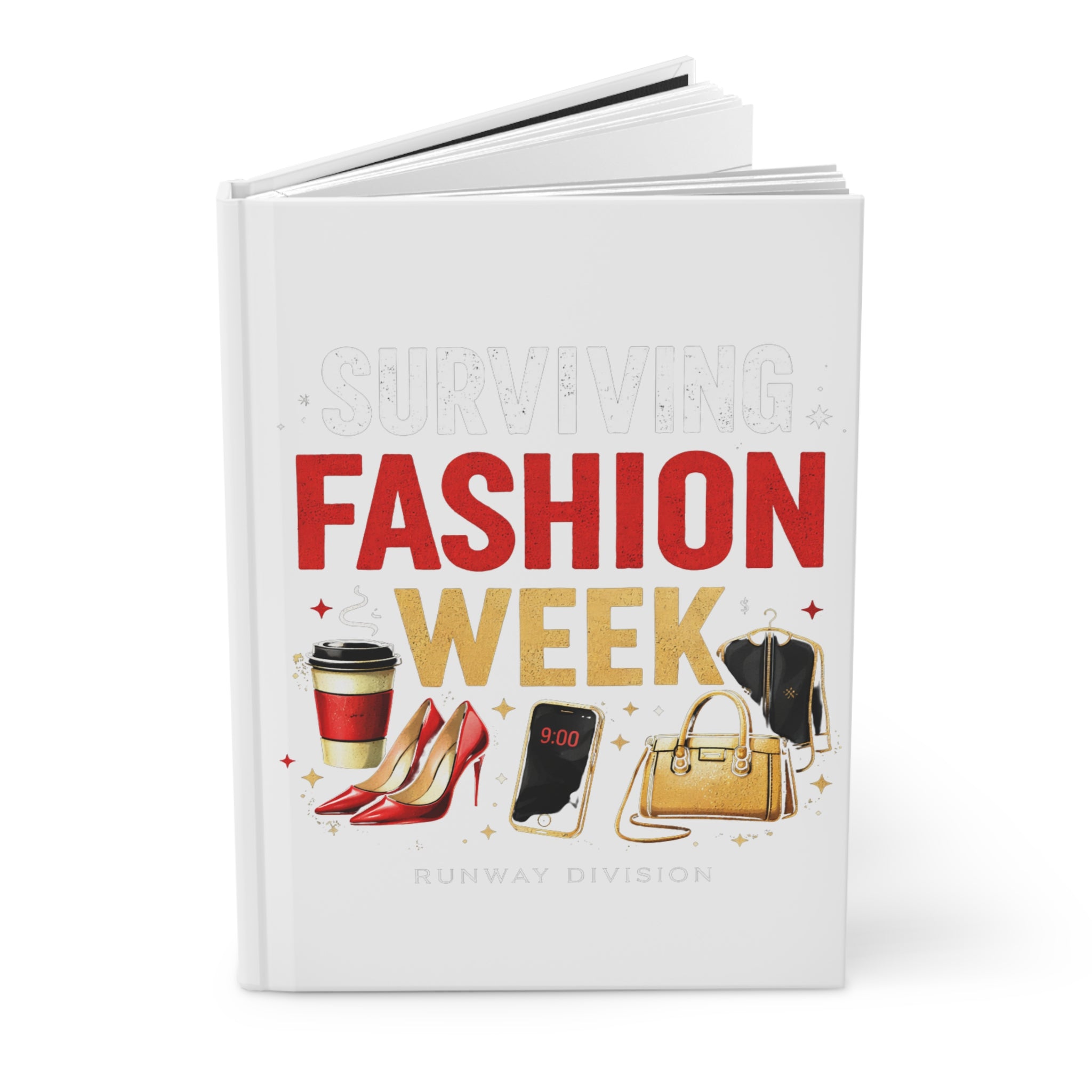 Hardcover Journal — Devil Wears Prada 2"Surviving Fashion Week" Designer Notebook - Creations by Chris and Carlos