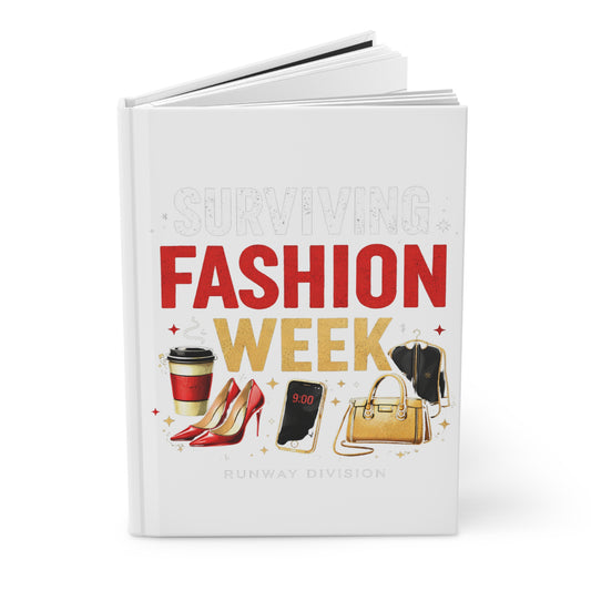 Hardcover Journal — Devil Wears Prada 2"Surviving Fashion Week" Designer Notebook - Creations by Chris and Carlos