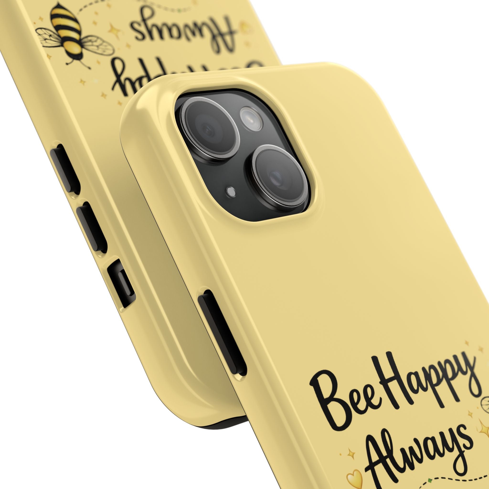 Buzz Off Bee Happy Always Phone Case - Creations by Chris and Carlos