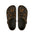 Butterfly Glow EVA Clogs — Brown Moth Pattern Slip-On Shoes