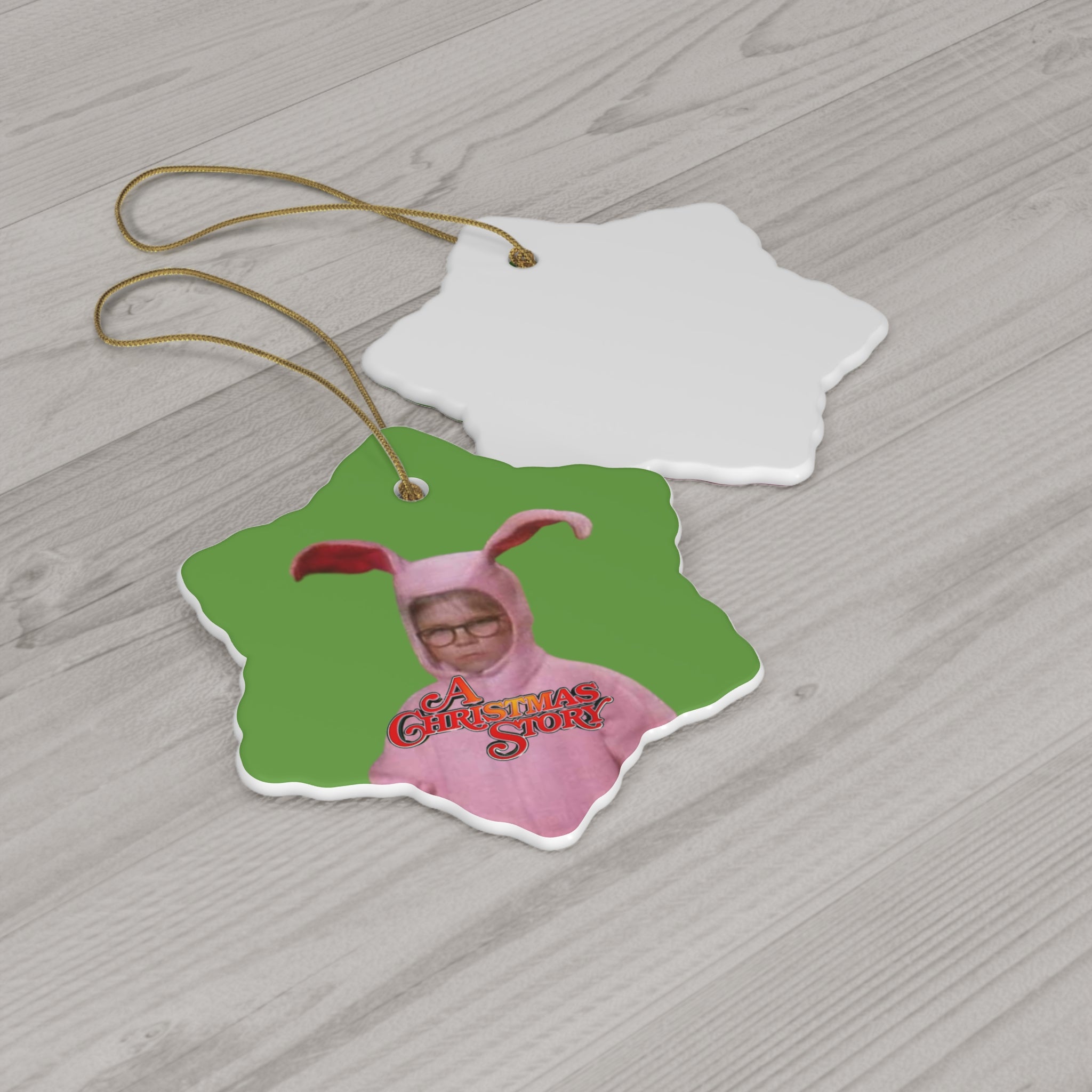 A Christmas Story- Ceramic Ornament - Creations by Chris and Carlos