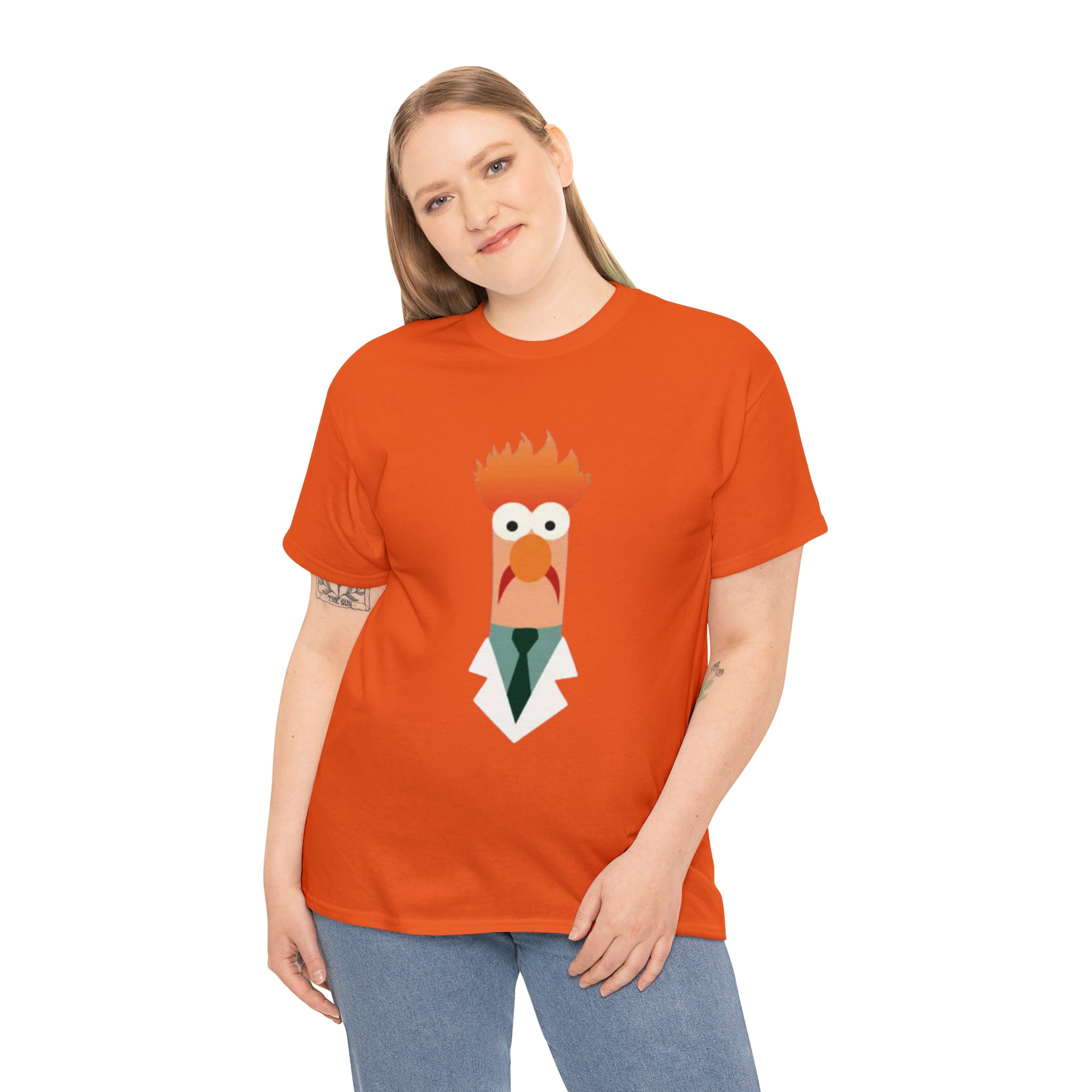 Beeker- Unisex Heavy Cotton T-Shirt - Creations by Chris and Carlos