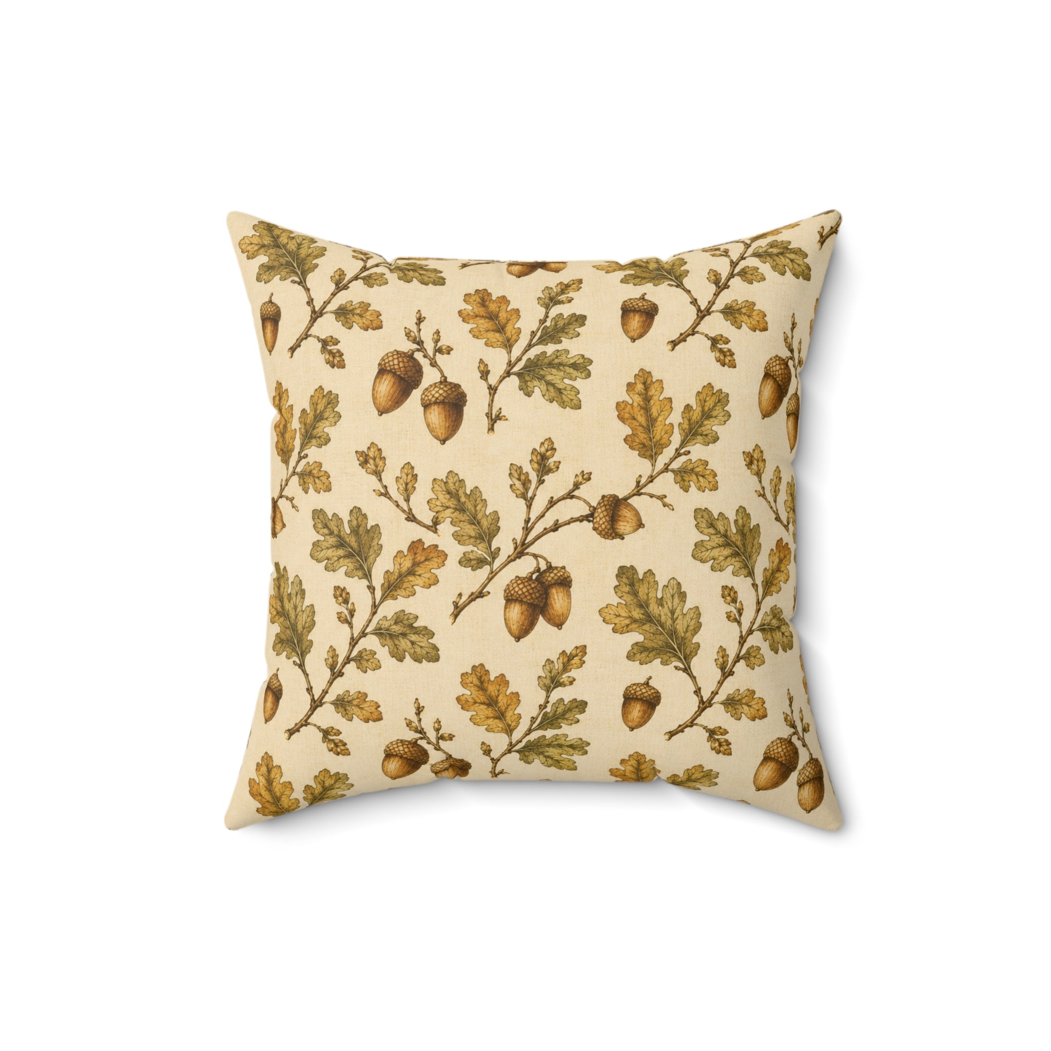 Old Soul Harvest™ Acorn Study Throw Pillow - Throw Pillow from Old Soul Harvest Campfire Circle