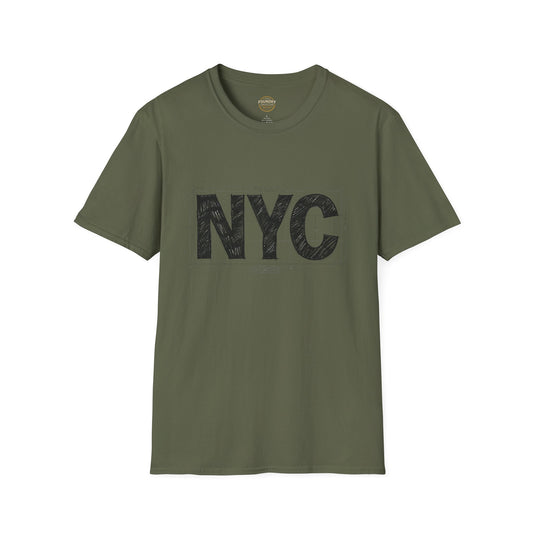 The Foundry Collective NYC Distressed Graphic T-Shirt — Vintage New York City Tee - Creations by Chris and Carlos