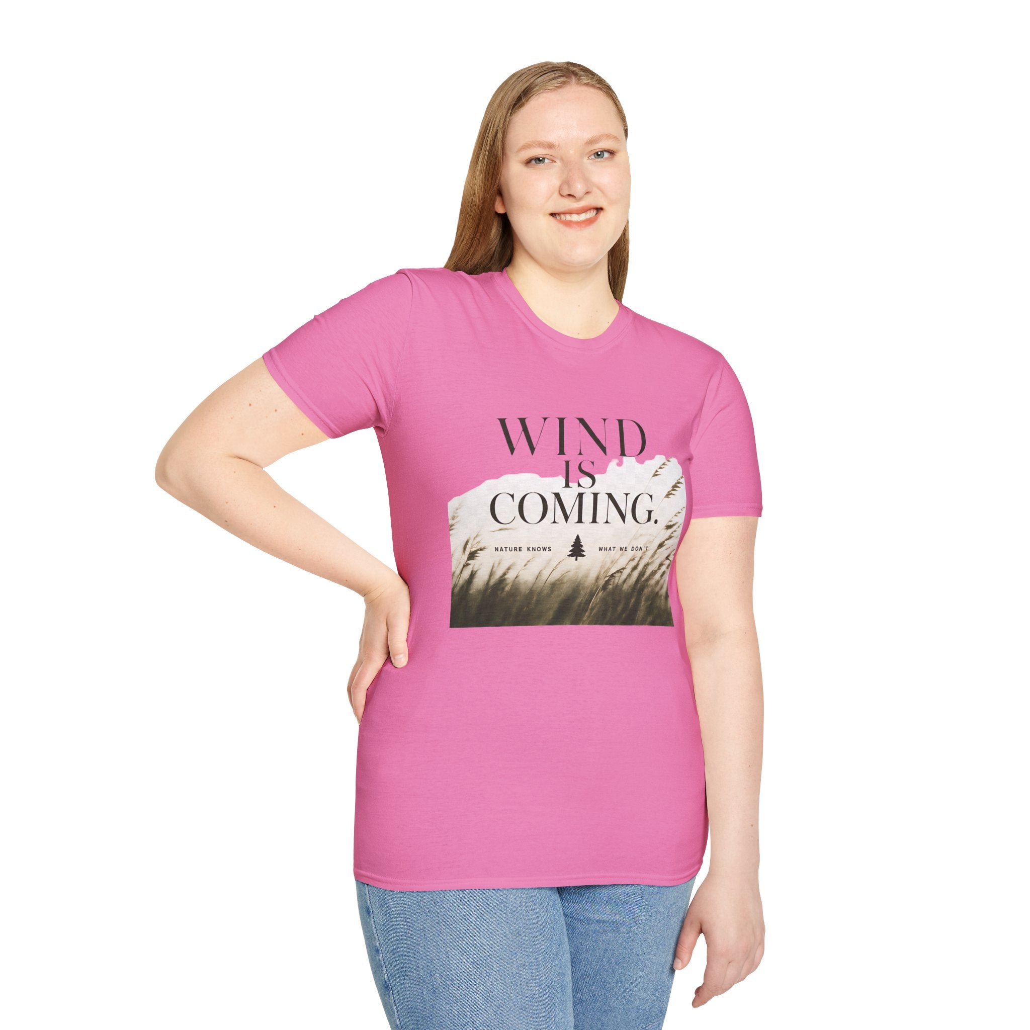 Wind Is Coming T-Shirt — Nature Breeze Graphic Tee - Creations by Chris and Carlos