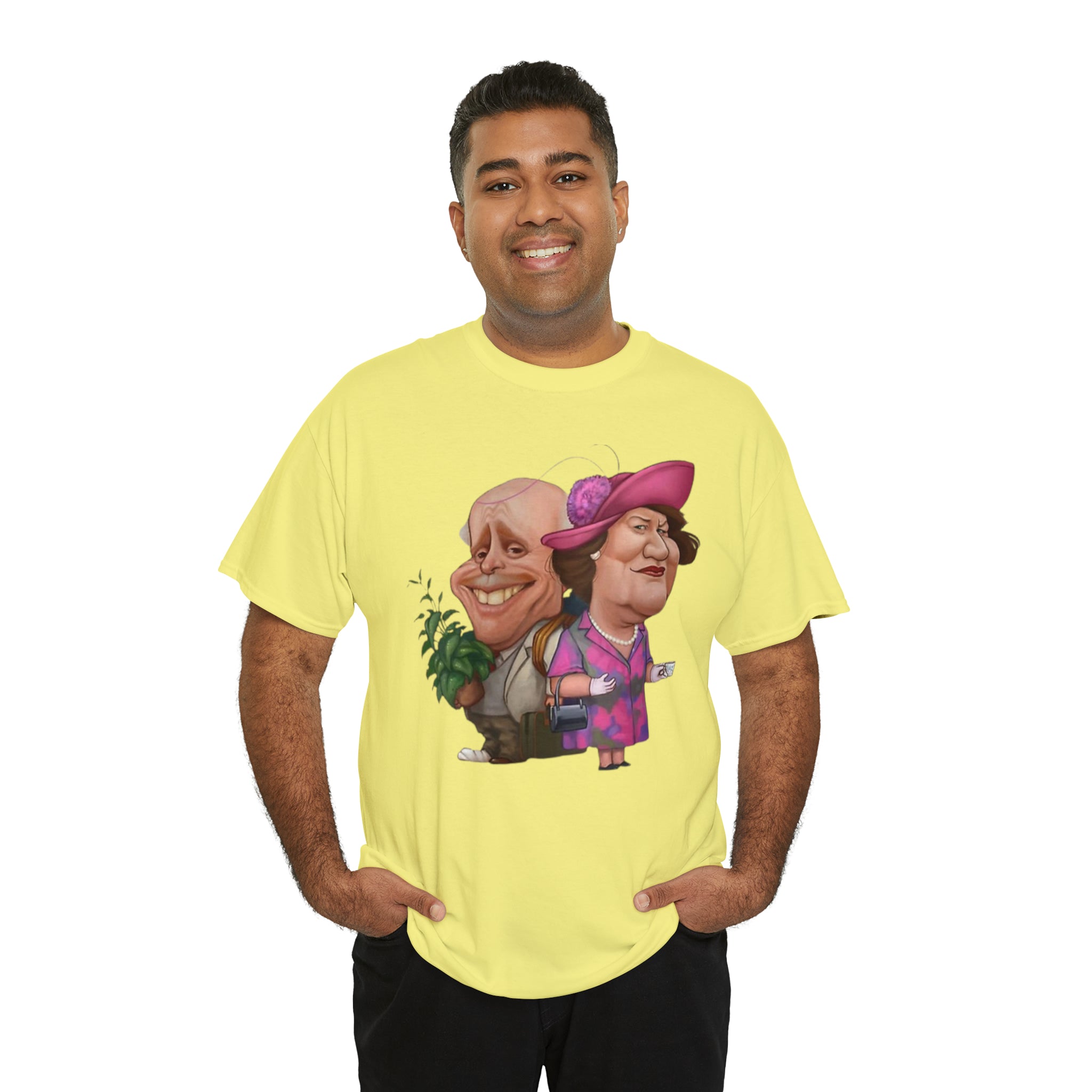 Keeping Up Appearances 90's TV Show-Unisex Heavy Cotton T-Shirt - Creations by Chris and Carlos