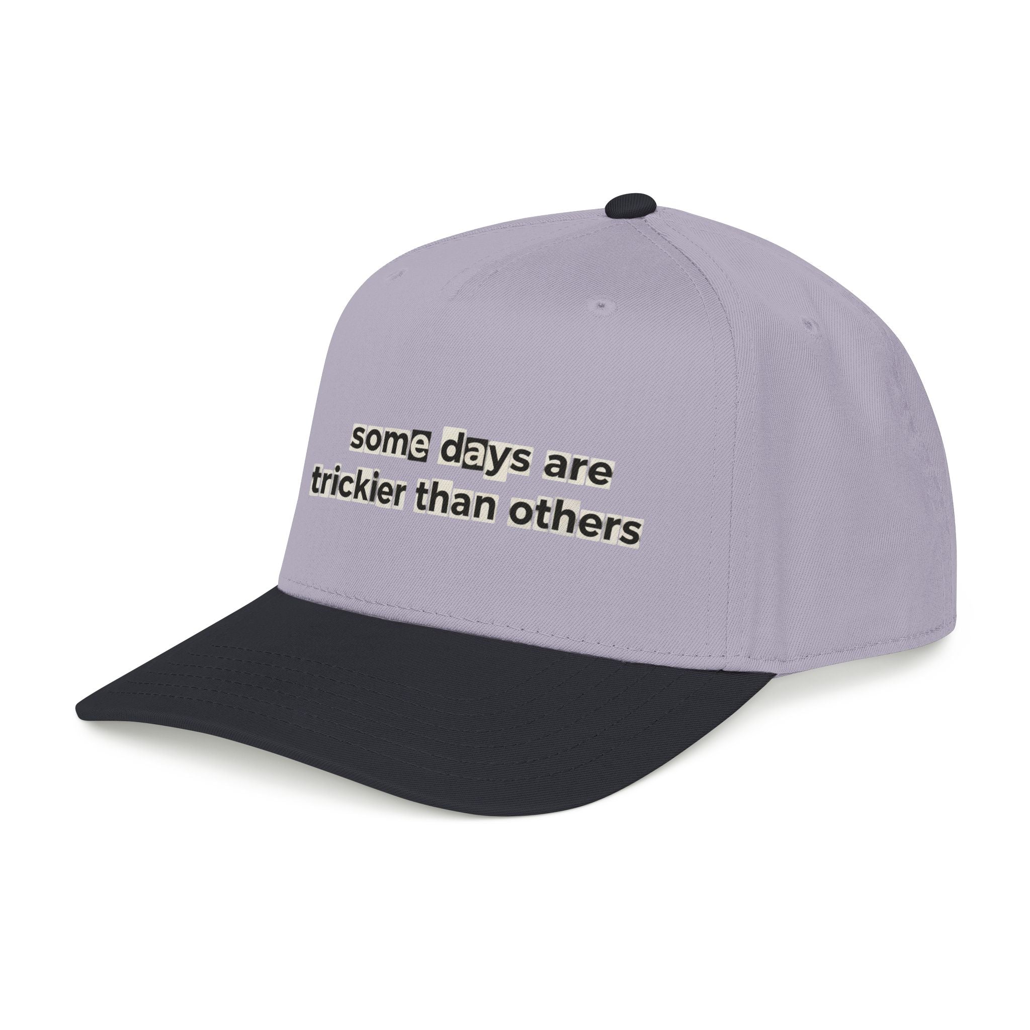 Baseball Cap — "Some Days Are Trickier Than Others" Patch - Creations by Chris and Carlos