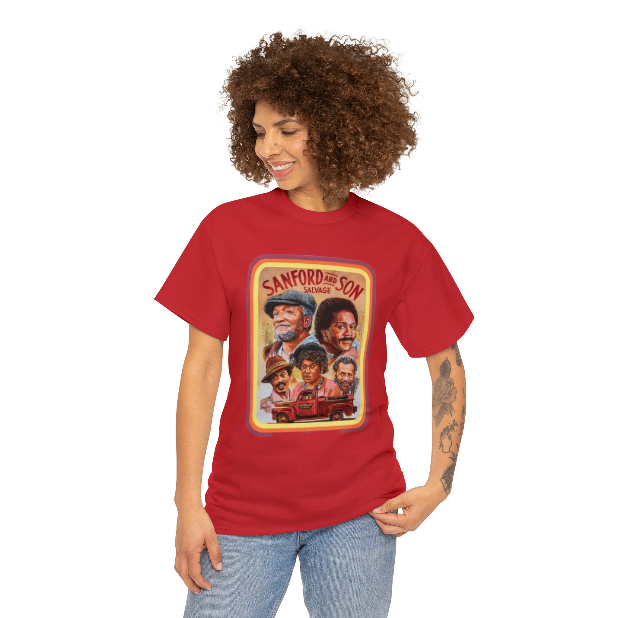 Sandford and Son 70's TV Show- Unisex Heavy Cotton T-Shirt - Creations by Chris and Carlos