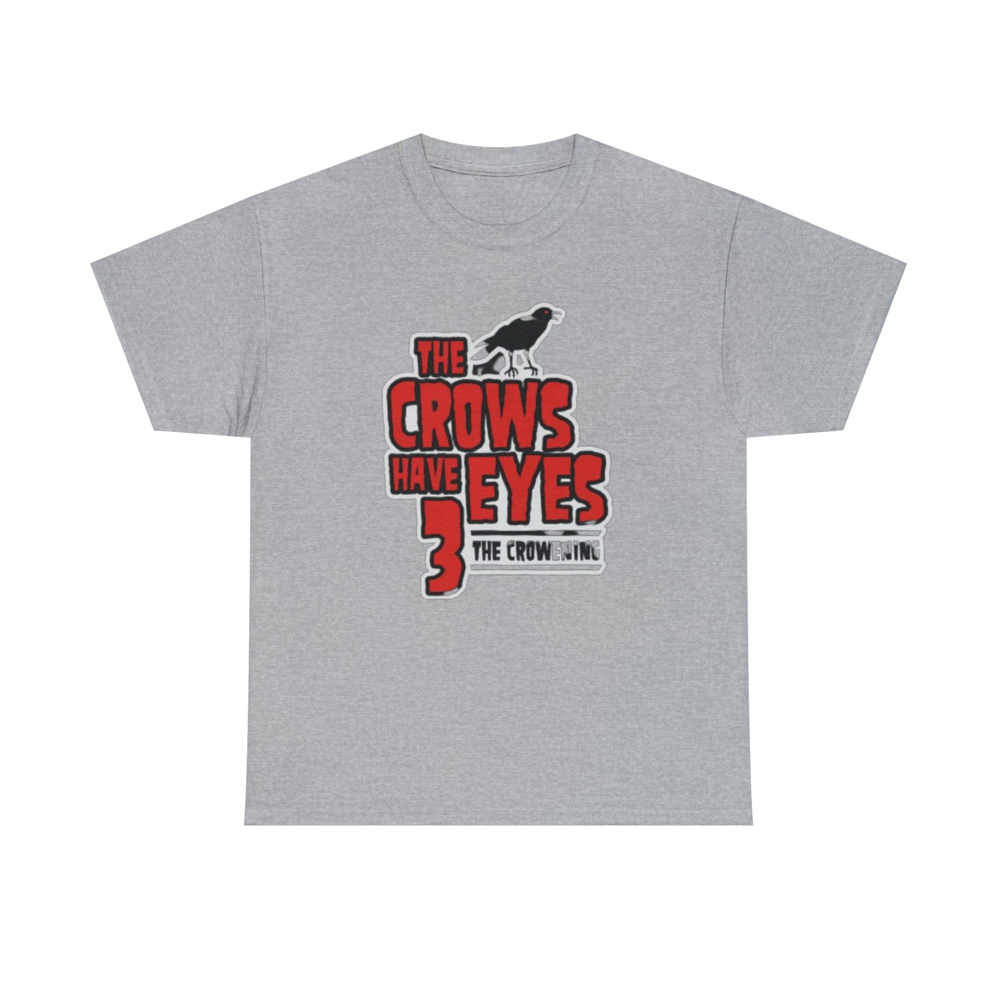 The Crows have eyes 3- Unisex Heavy Cotton T-Shirt - Creations by Chris and Carlos