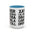 Paradise TV Show Typography Names Accent Coffee Mug — Bold Black Name List Design (11/15oz) - Creations by Chris and Carlos