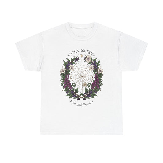 Floral Dreamcatcher Tee — "Noctis Noctraq" Protection & Purification T-Shirt - Creations by Chris and Carlos