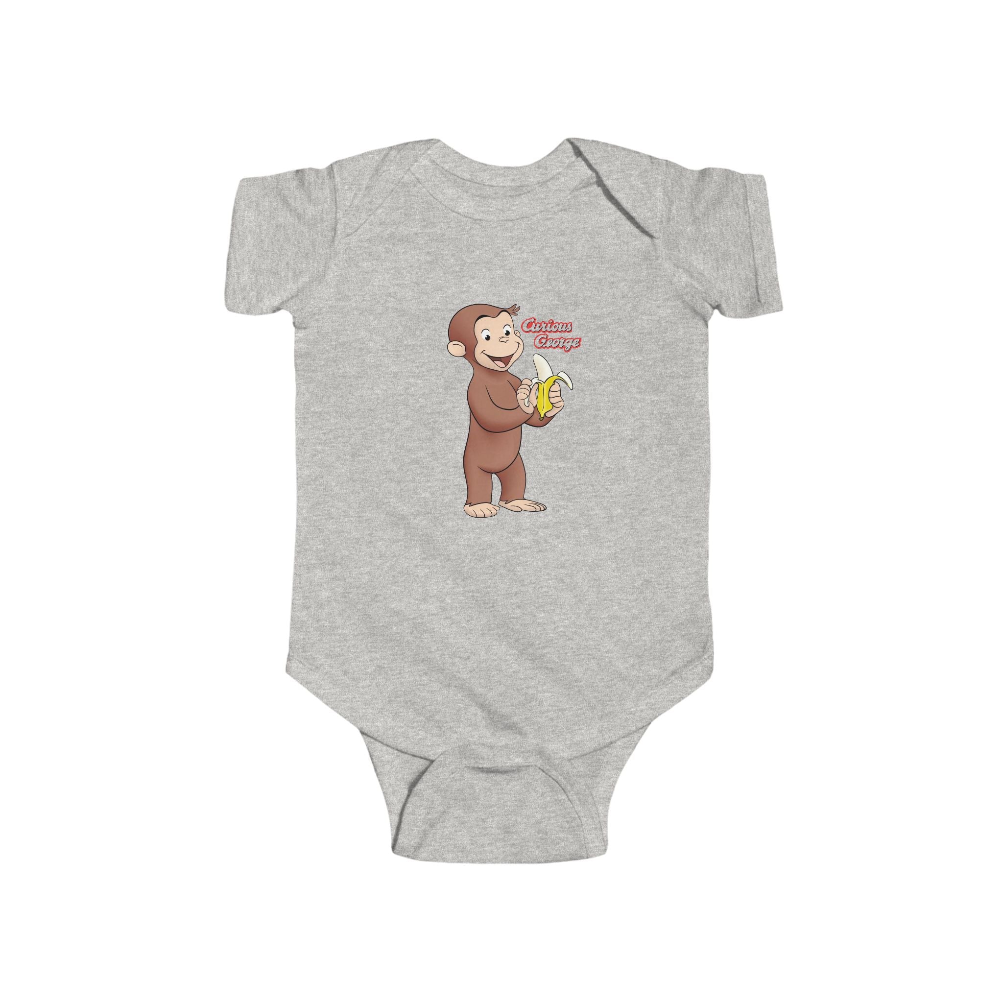Curious Monkey Baby Bodysuit – "Curious Like Me" Infant Onesie - Creations by Chris and Carlos