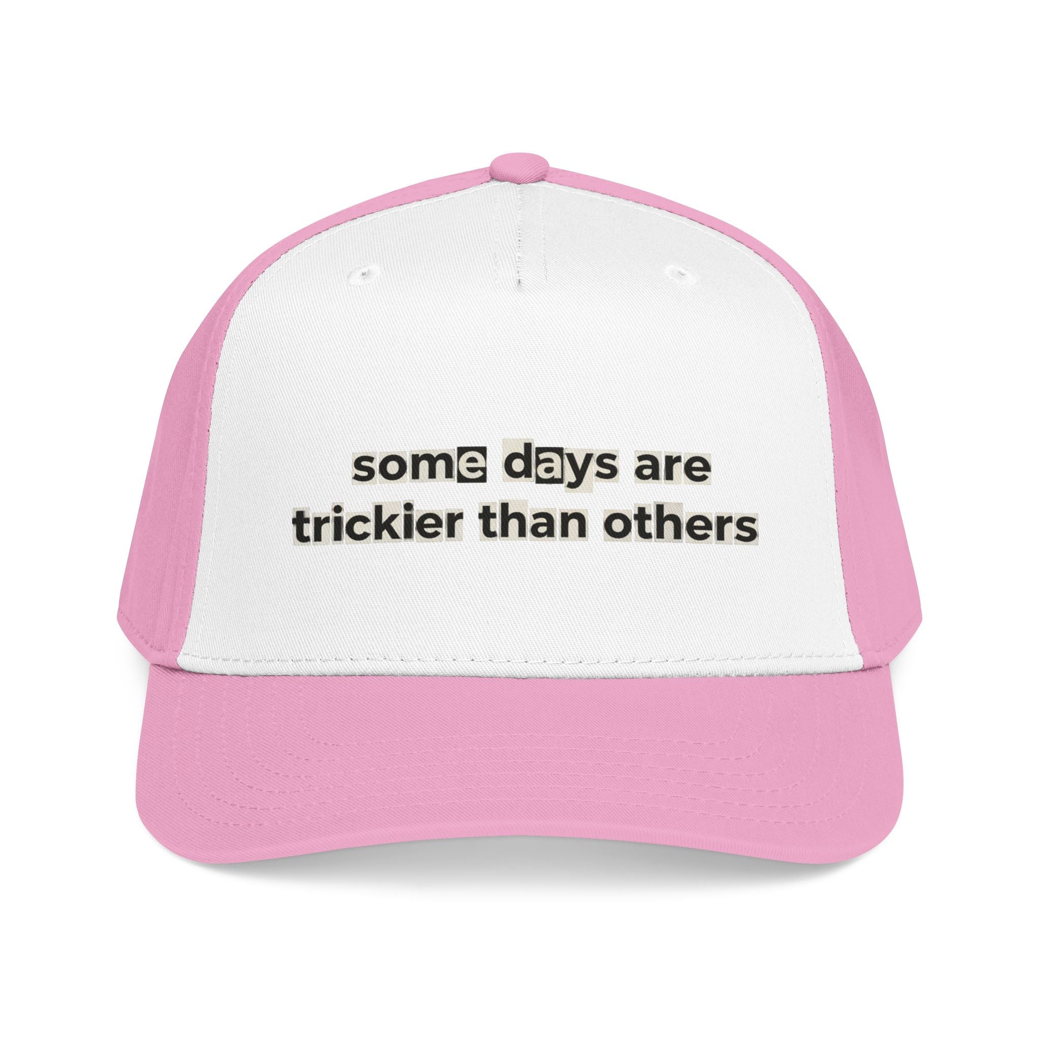 Baseball Cap — "Some Days Are Trickier Than Others" Patch - Creations by Chris and Carlos
