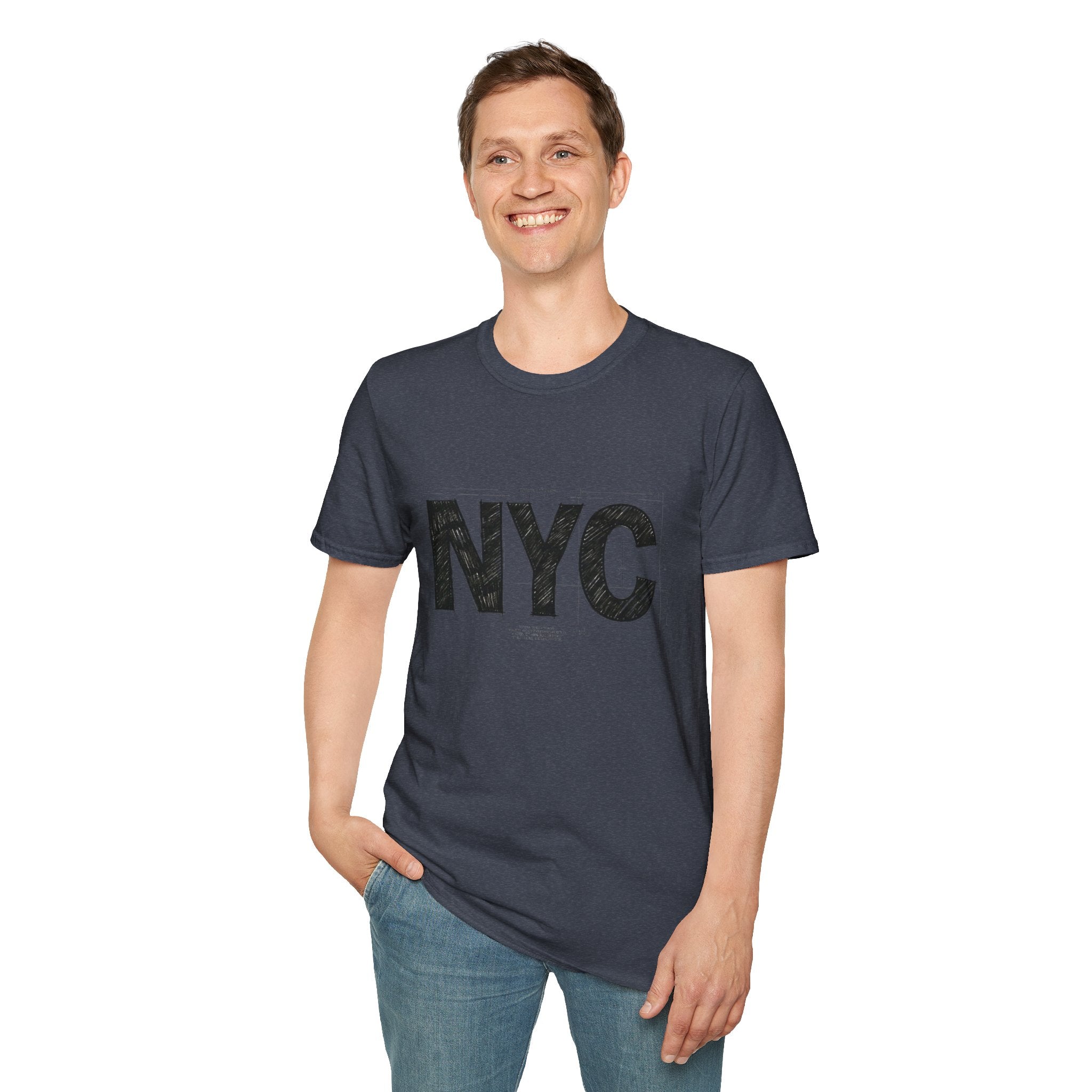 The Foundry Collective NYC Distressed Graphic T-Shirt — Vintage New York City Tee - Creations by Chris and Carlos