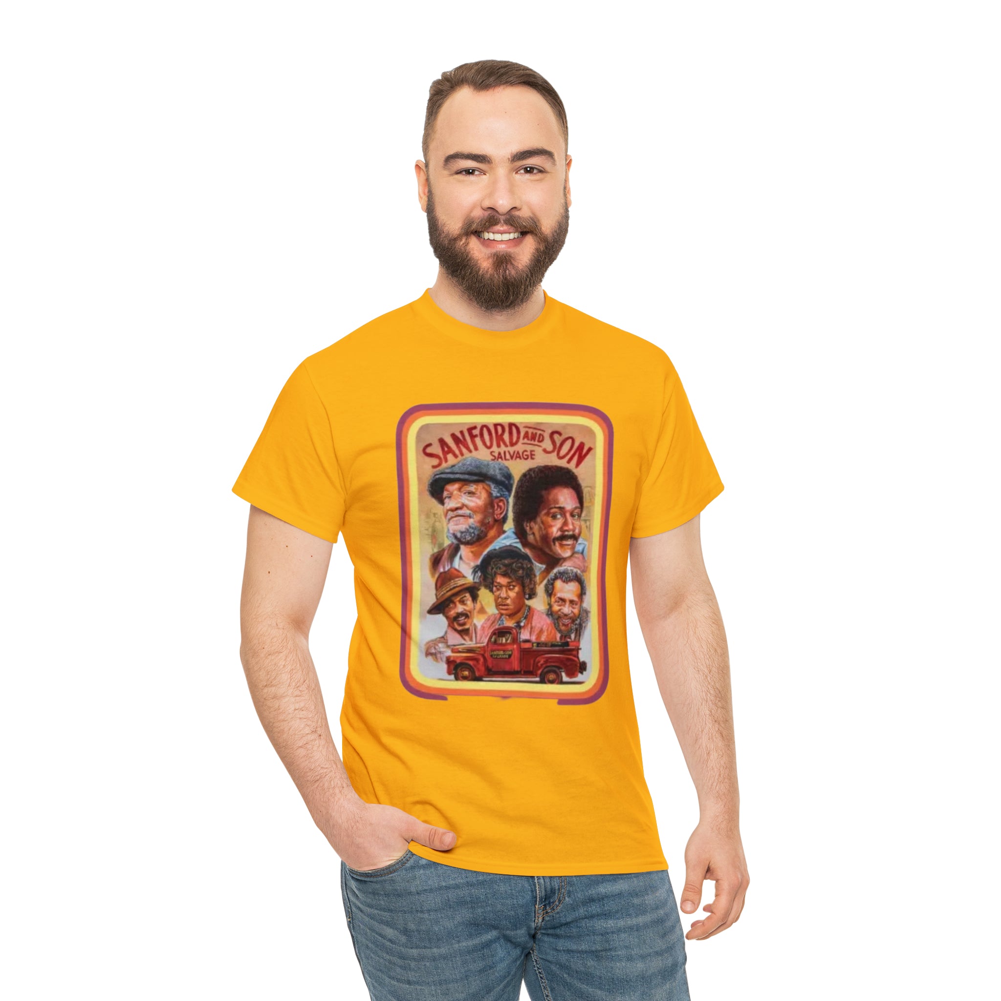 Sandford and Son 70's TV Show- Unisex Heavy Cotton T-Shirt - Creations by Chris and Carlos