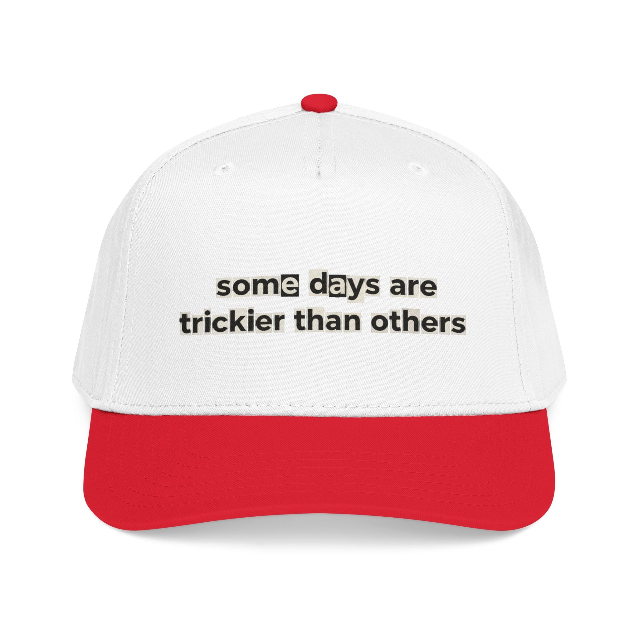 Baseball Cap — "Some Days Are Trickier Than Others" Patch - Creations by Chris and Carlos
