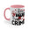 Runs on Wine and True Crime- Accent Mugs