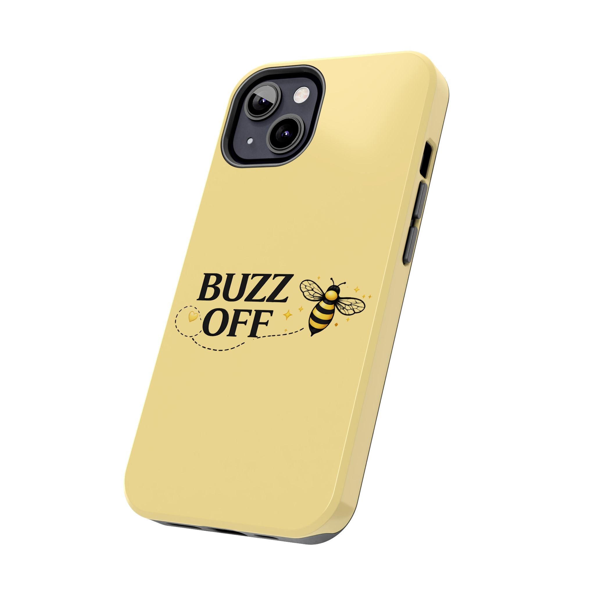Buzz Off Bee Happy Always Phone Case - Creations by Chris and Carlos