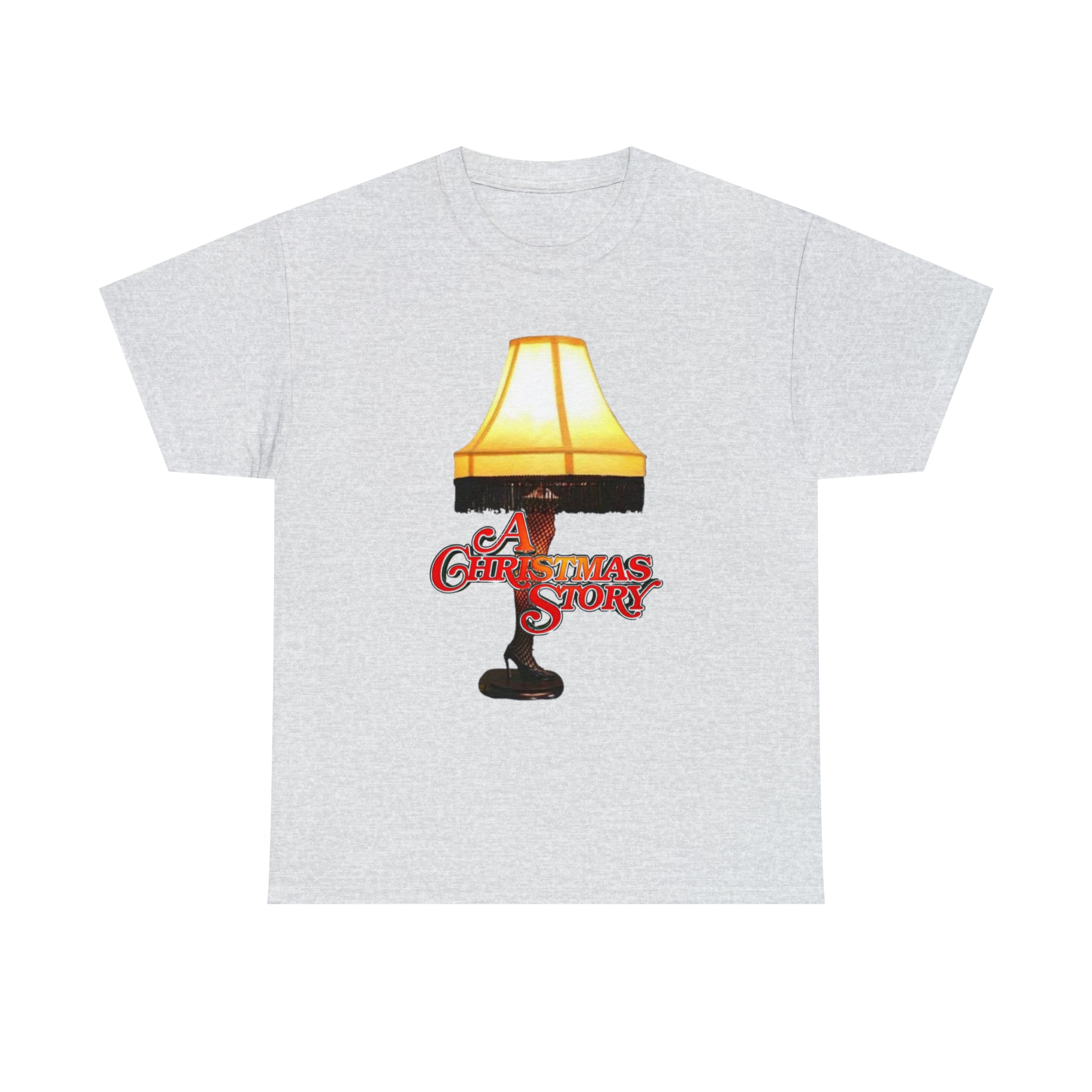 A Christmas Story- Leg Lamp Unisex Heavy Cotton T-Shirt - Creations by Chris and Carlos