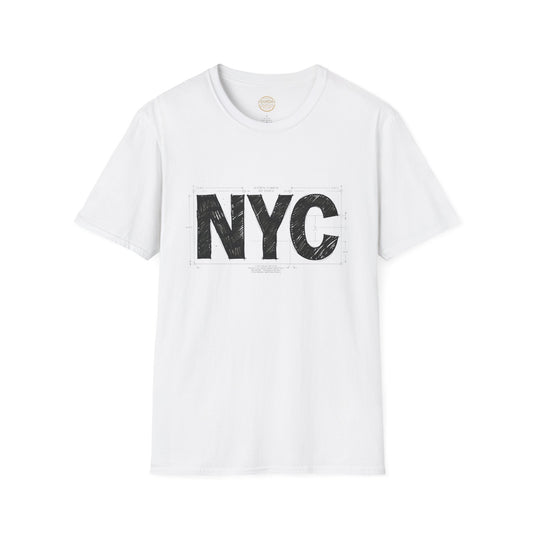 The Foundry Collective NYC Distressed Graphic T-Shirt — Vintage New York City Tee - Creations by Chris and Carlos