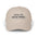 Dad Cap — "Stay In. Read More." Embroidered White Baseball Hat - Creations by Chris and Carlos