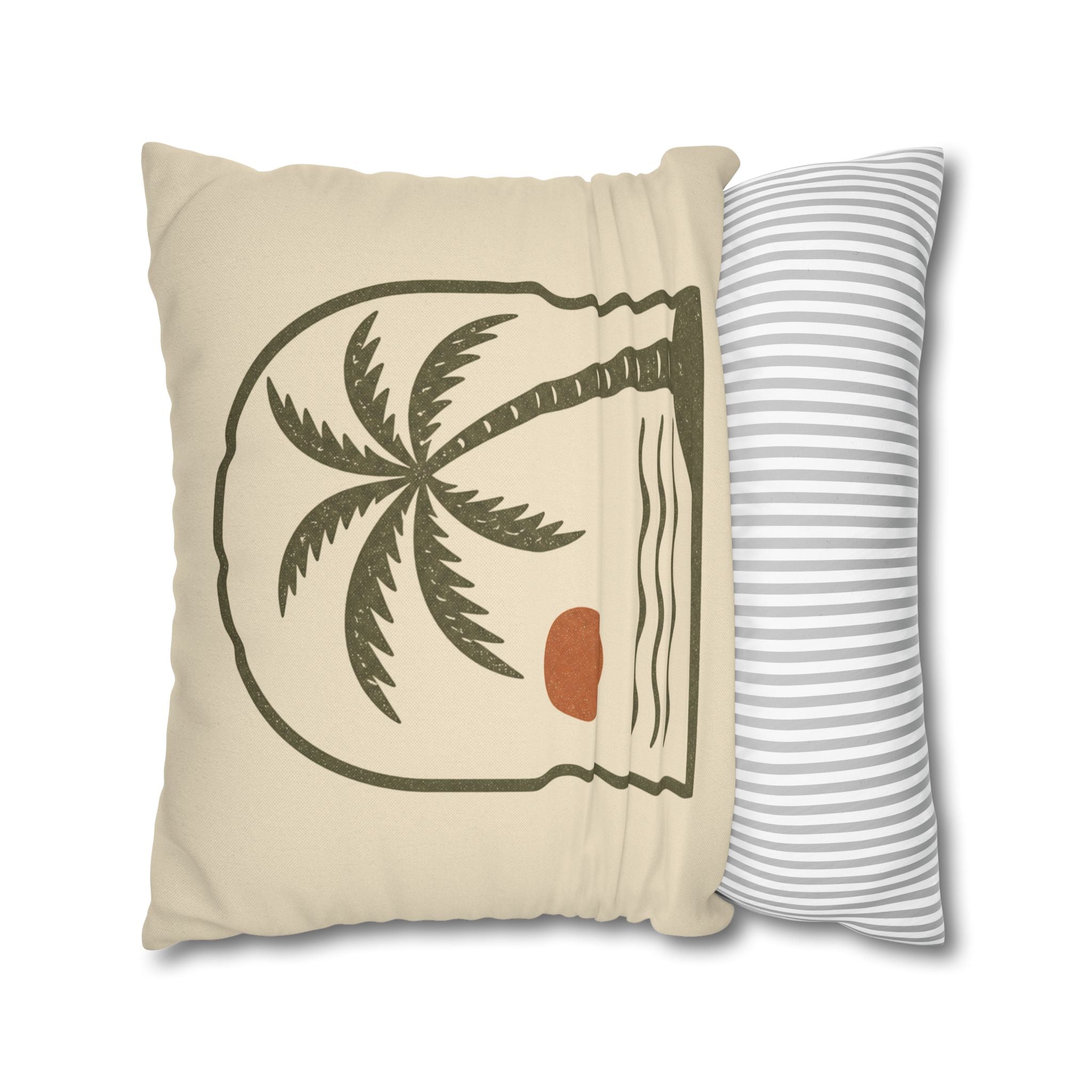 Retro Palm Tree Sunset Pillowcase - Creations by Chris and Carlos