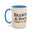 Bloom & Bam Accent Coffee Mug — Floral Heart Ceramic Coffee Cup (11/15oz) - Creations by Chris and Carlos