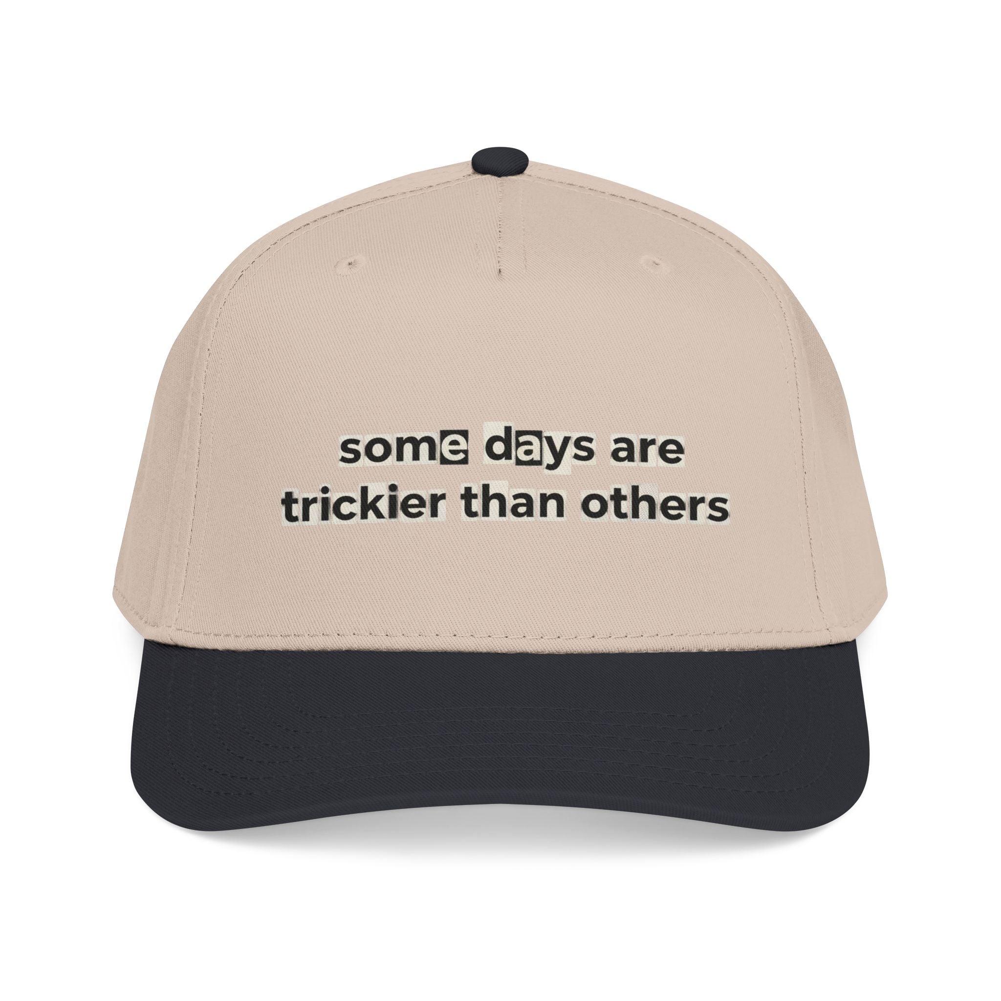Baseball Cap — "Some Days Are Trickier Than Others" Patch - Creations by Chris and Carlos