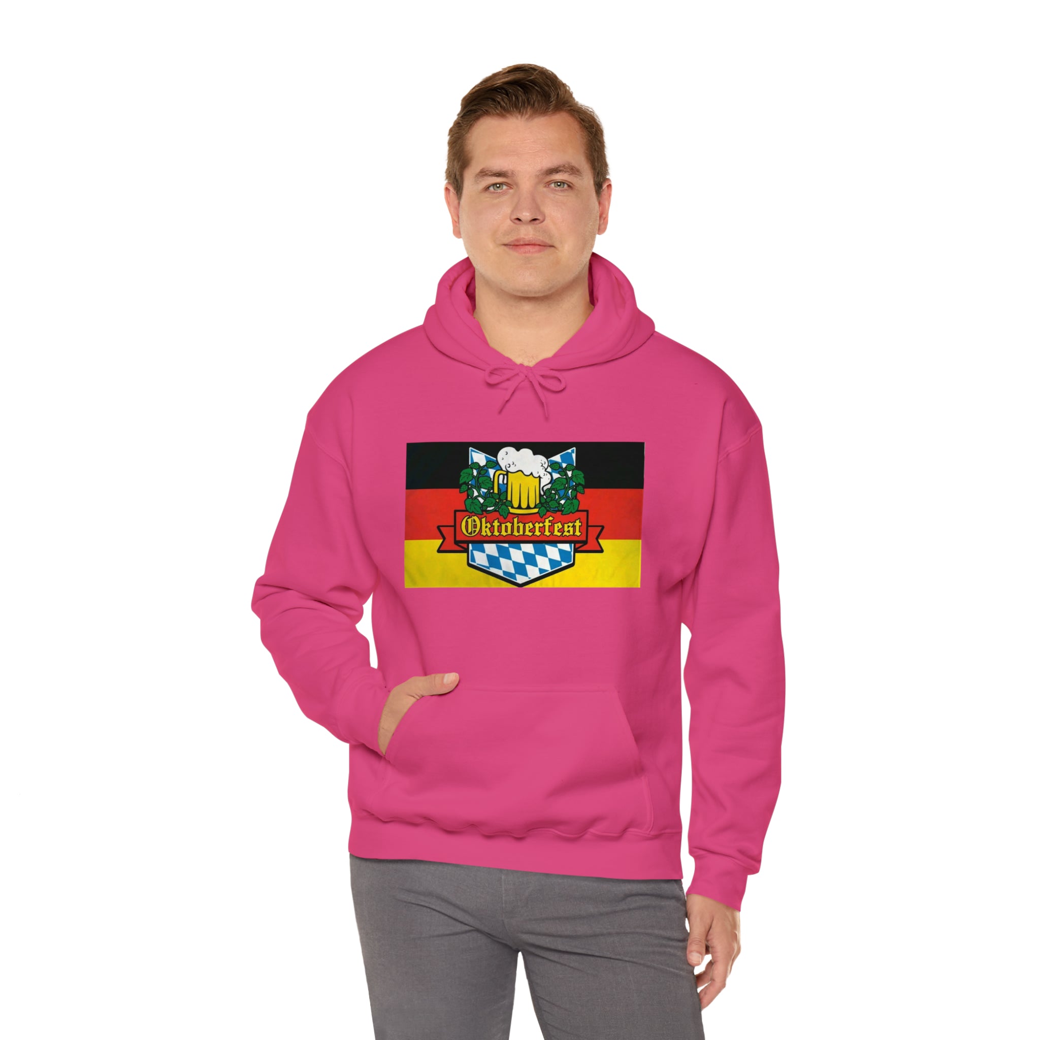 Oktoberfest-- Unisex Heavy Blend™ Hooded Sweatshirt - Creations by Chris and Carlos