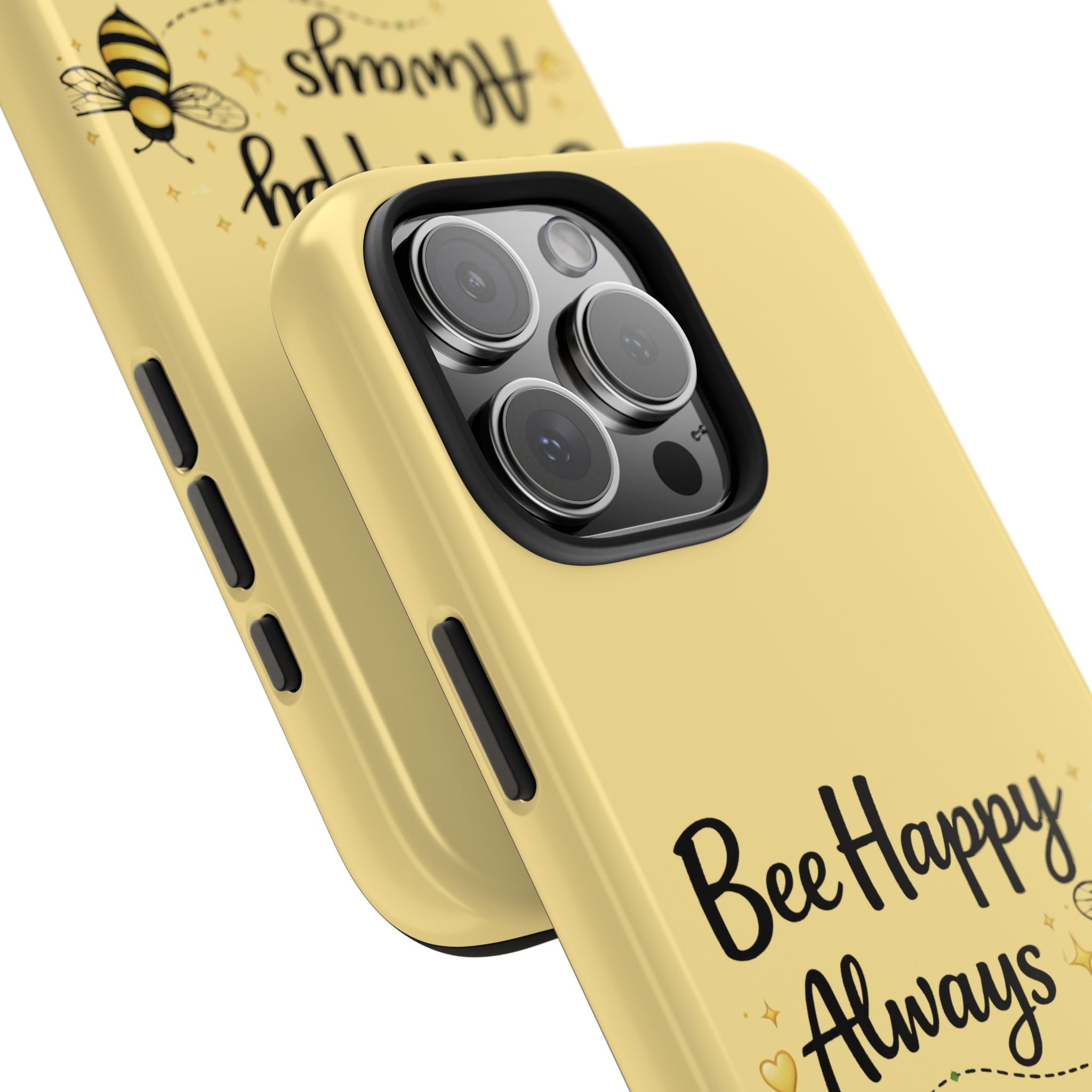 Buzz Off Bee Happy Always Phone Case - Creations by Chris and Carlos
