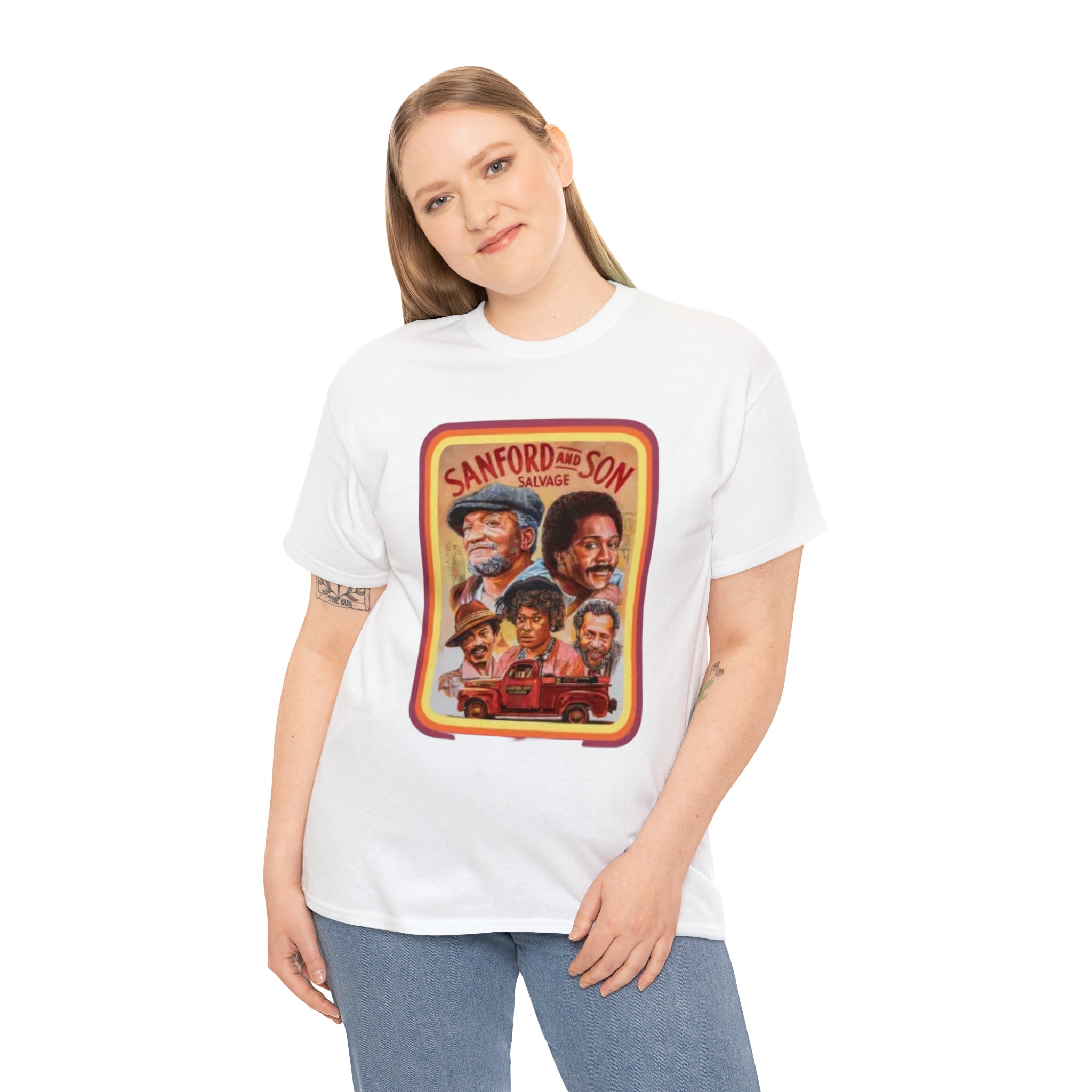 Sandford and Son 70's TV Show- Unisex Heavy Cotton T-Shirt - Creations by Chris and Carlos