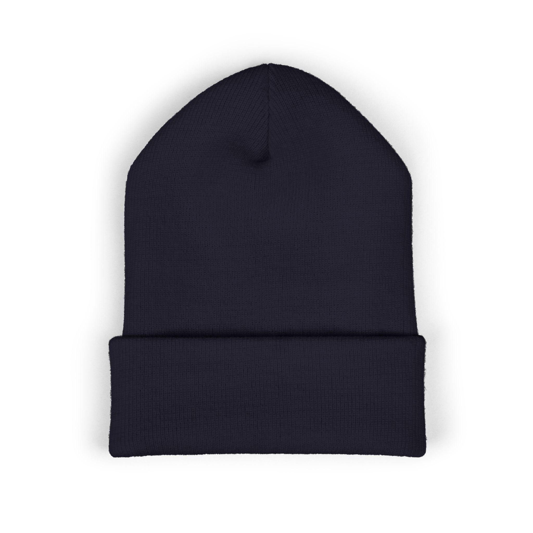 Embroidered Gold Star 'RE Wind' Cuffed Beanie - Creations by Chris and Carlos