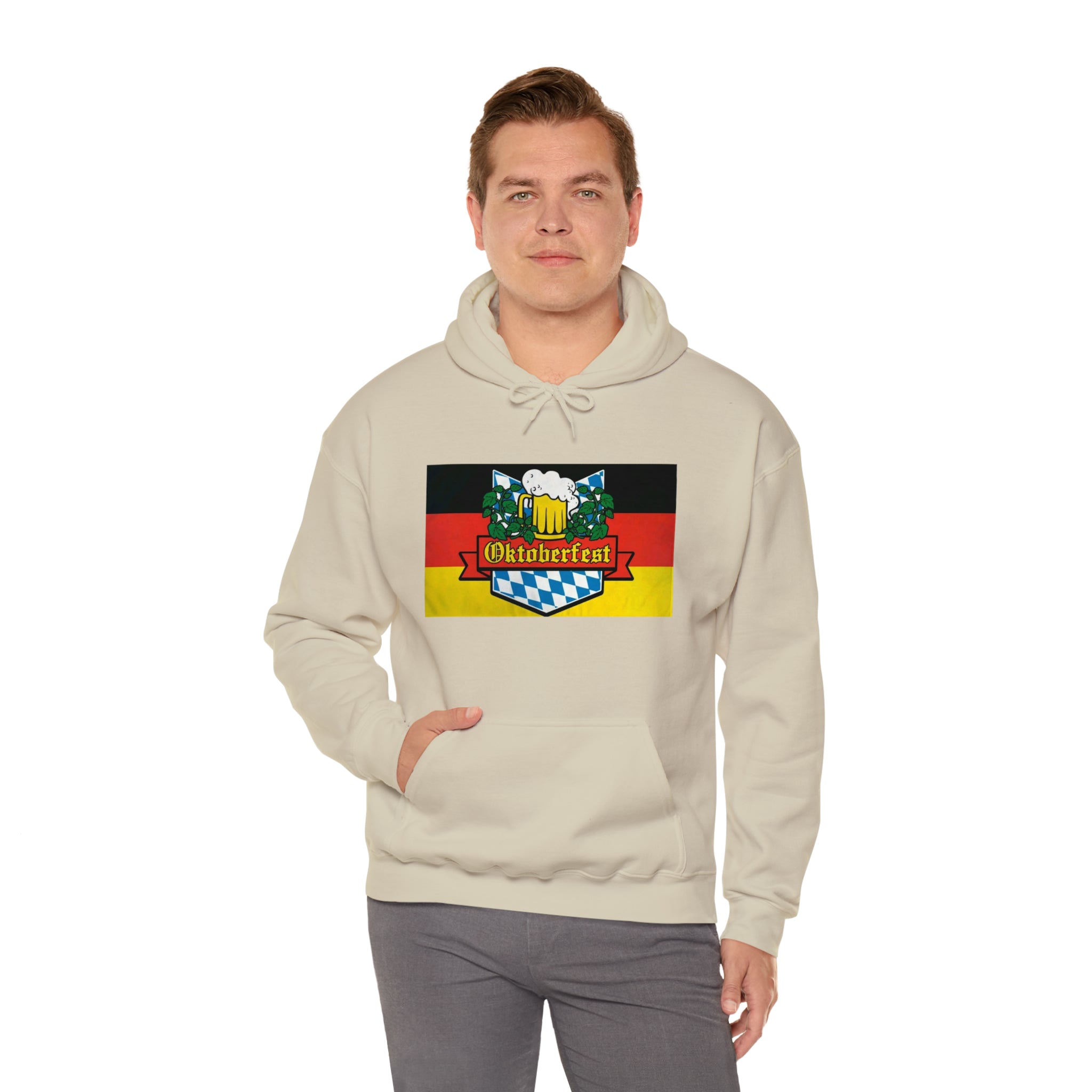 Oktoberfest-- Unisex Heavy Blend™ Hooded Sweatshirt - Creations by Chris and Carlos