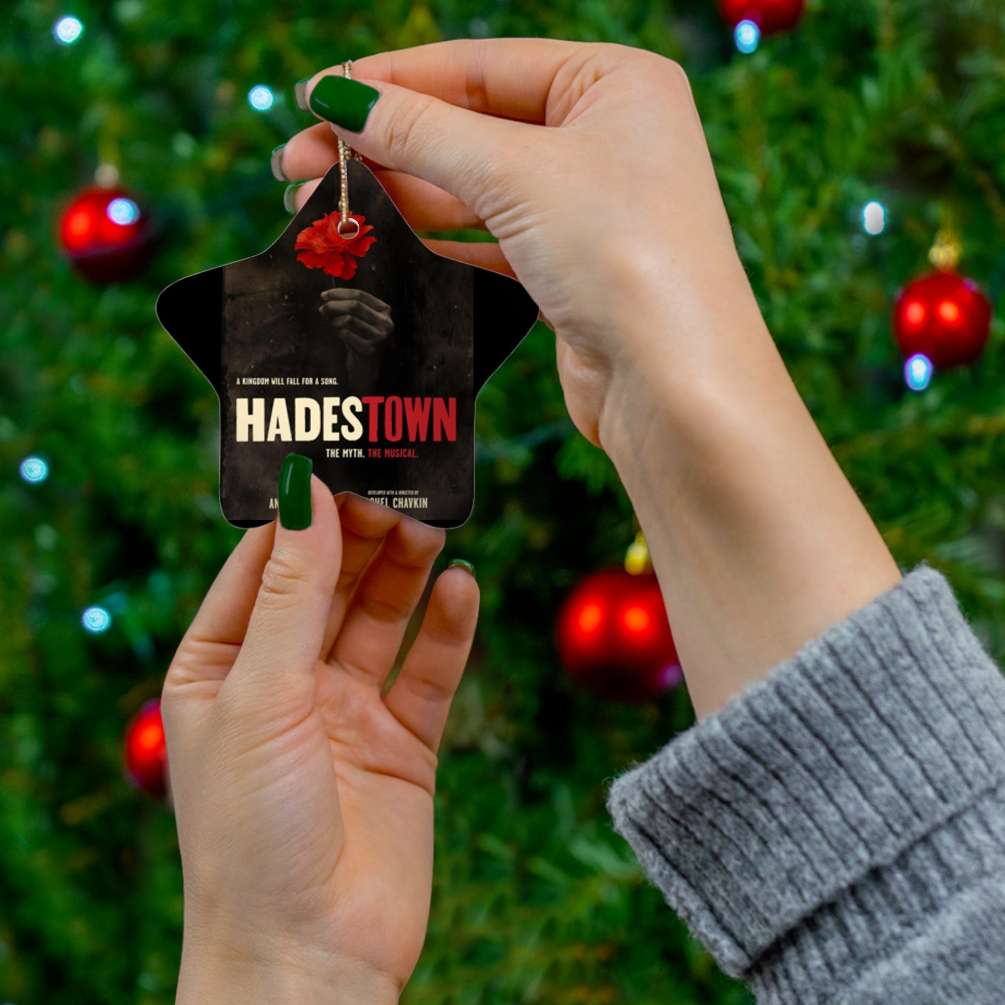 Hades Town-  Ornament, 4 Shapes - Creations by Chris and Carlos