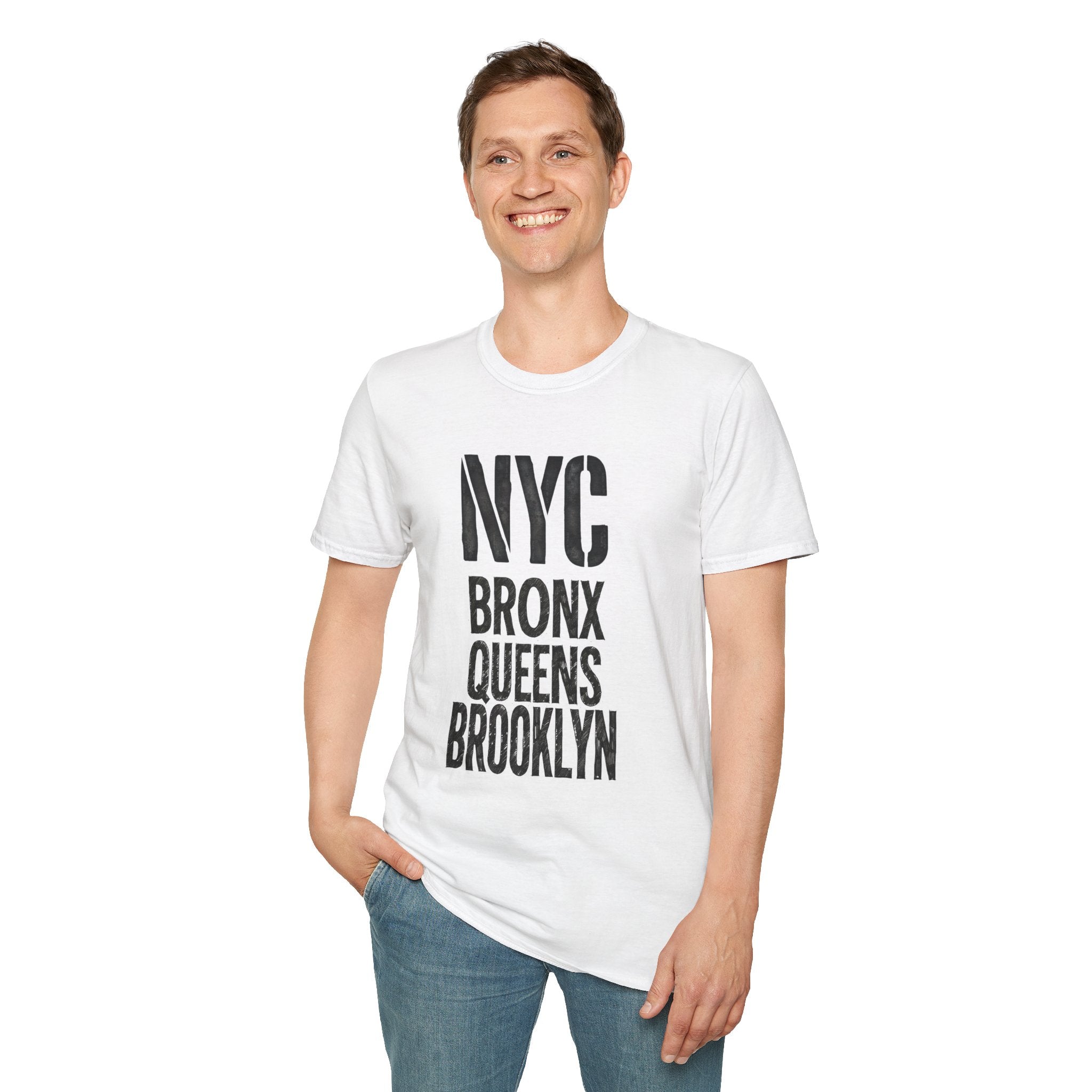 The Foundry Collective NYC Bronx Queens Brooklyn T-Shirt — Vintage NYC Boroughs Tee - Creations by Chris and Carlos