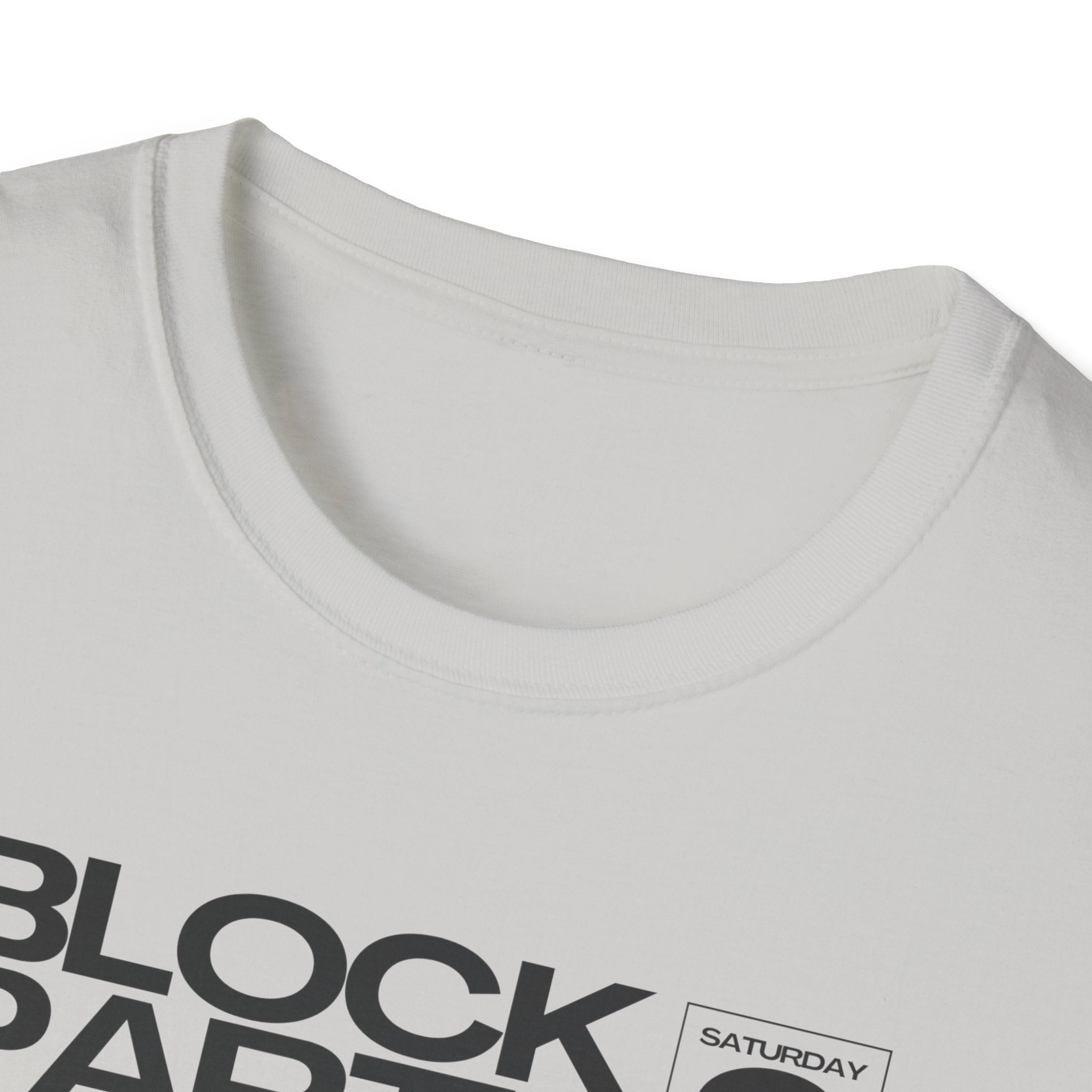 Block Party 3 Graphic Tee — 3D Smile Face Music Festival T-Shirt - Creations by Chris and Carlos