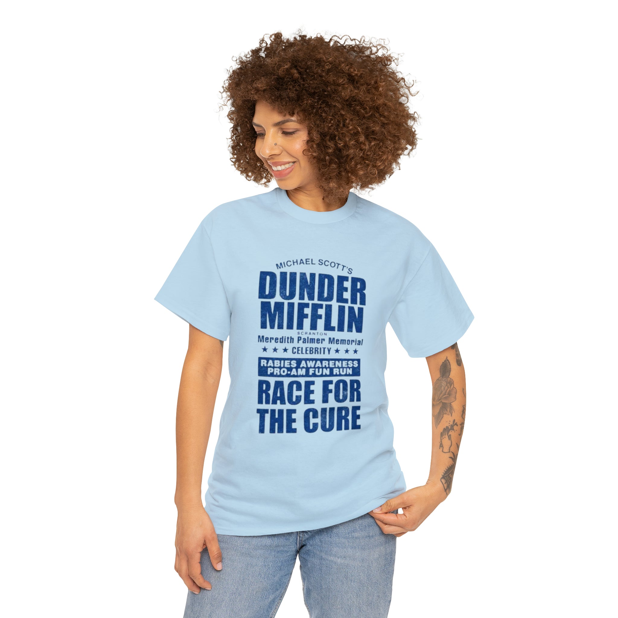 Race for the Cure- Unisex Heavy Cotton T-Shirt - Creations by Chris and Carlos