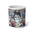 20oz Art Mug — Retro Audrey Hepburn Bubblegum Pop Street Art Design