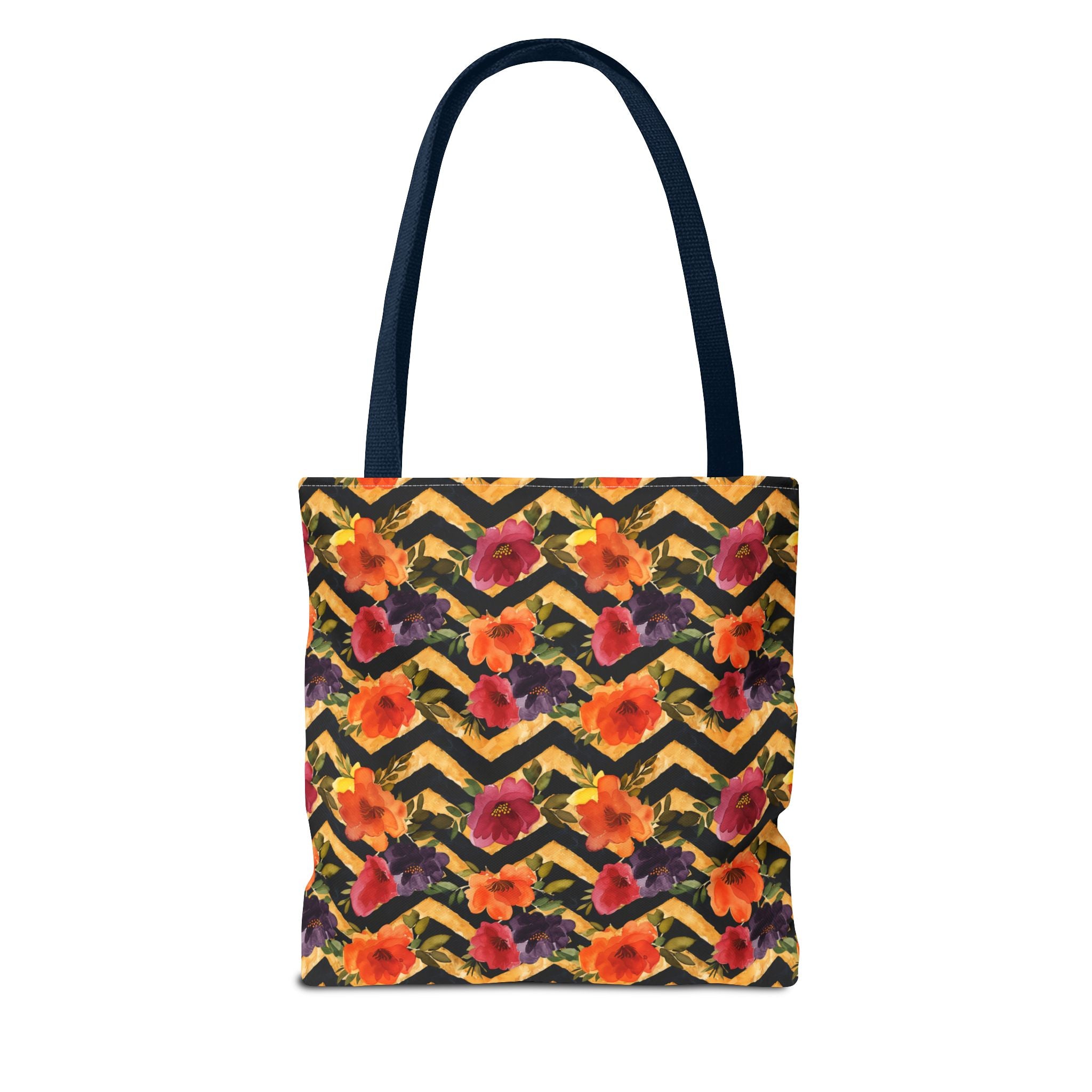 Sol y Alegría (Sun and Joy) Collection- Cactus Succulent Pattern Microfiber Blanket Soft Velveteen Throw for Home & Garden Lovers Floral Chevron Tote Bag — Bright Orange & Pink All-Over-Print Beach Shopper - Creations by Chris and Carlos