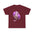 Purple Botanical Unisex Heavy Cotton Tee | Quirky Graphic T-Shirt, Casual Wear, Plant Lover Gift, Unisex Apparel, Eco-Friendly Fashion