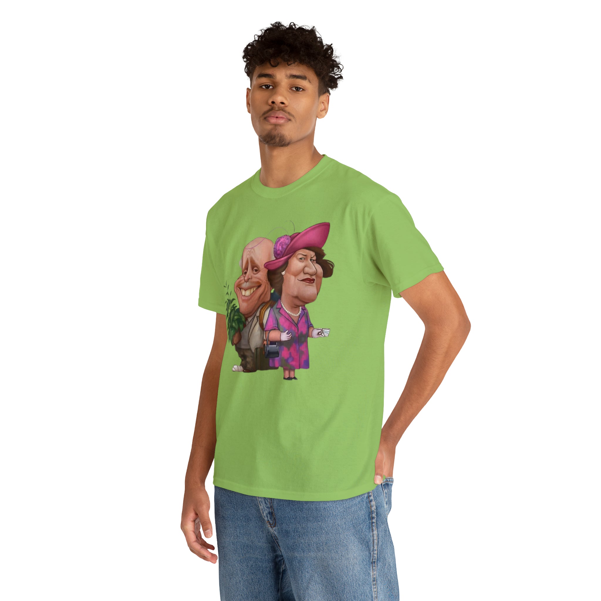 Keeping Up Appearances 90's TV Show-Unisex Heavy Cotton T-Shirt - Creations by Chris and Carlos